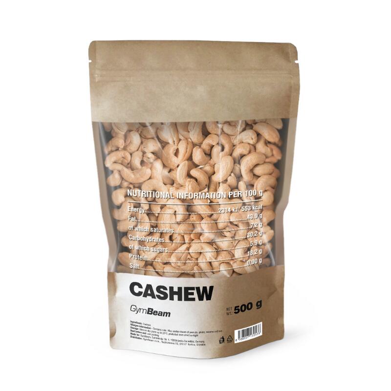 GymBeam Orzechy nerkowca 500 g niesolony