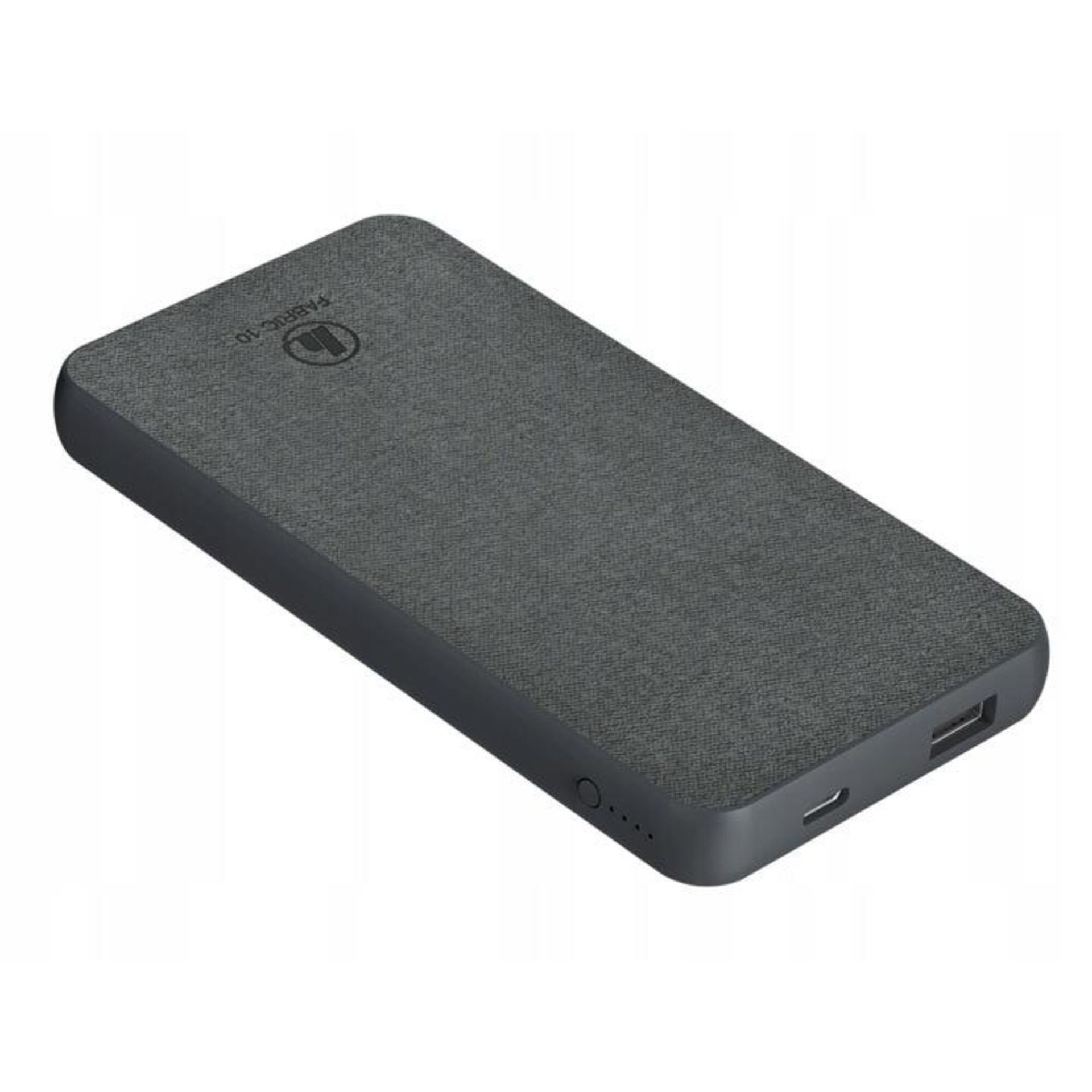 Hama Powerbank Power Pack Fabric 10 10000 mAh Szary