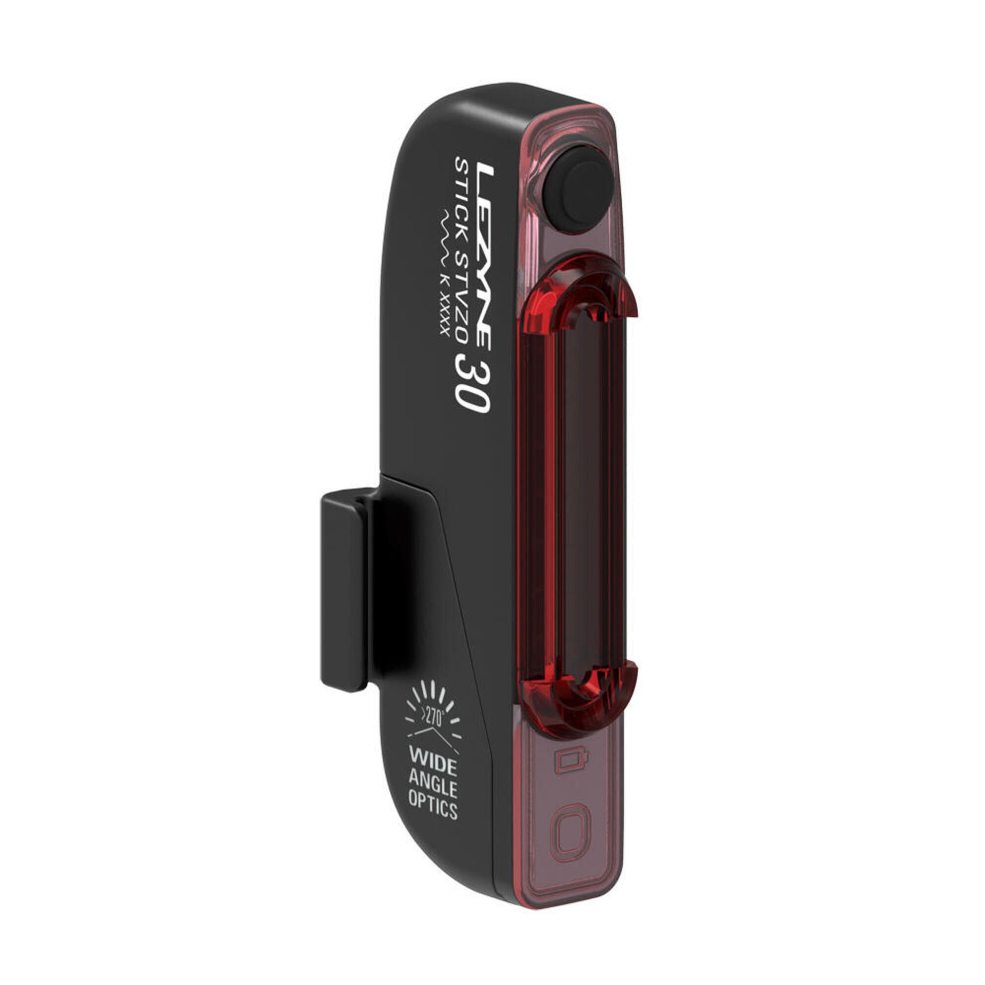 LEZYNE Stick Drive Rear Light, black 2021 Lampki tylne na baterie 452100002