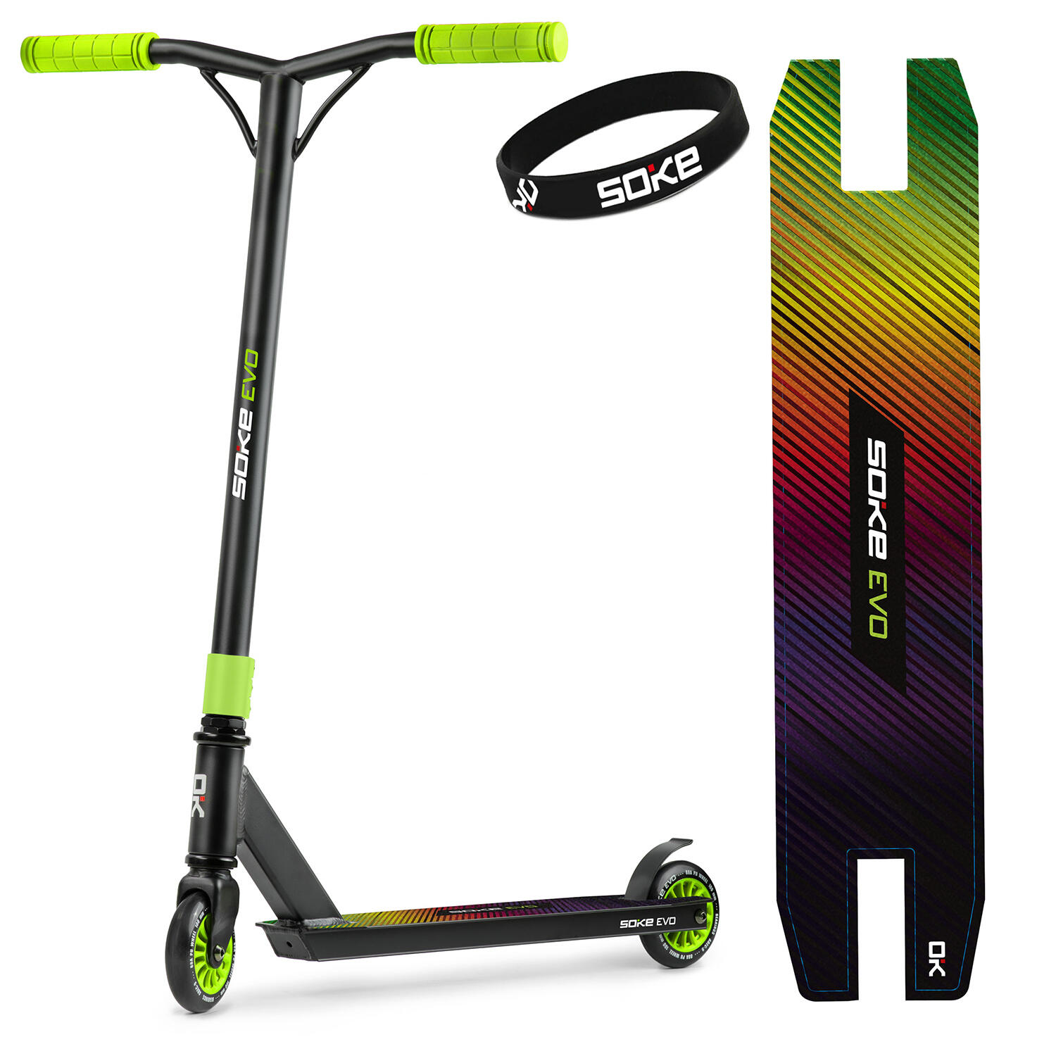 SOKE Hulajnoga SOKE EVO green 1615