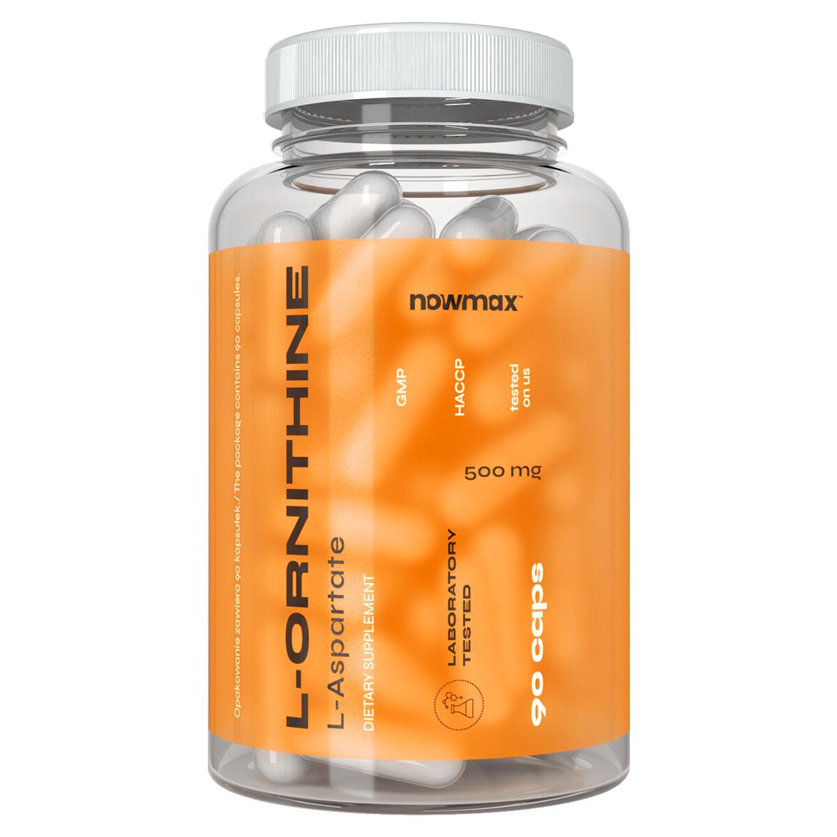 L-Ornithine ECOMAX 90 kaps
