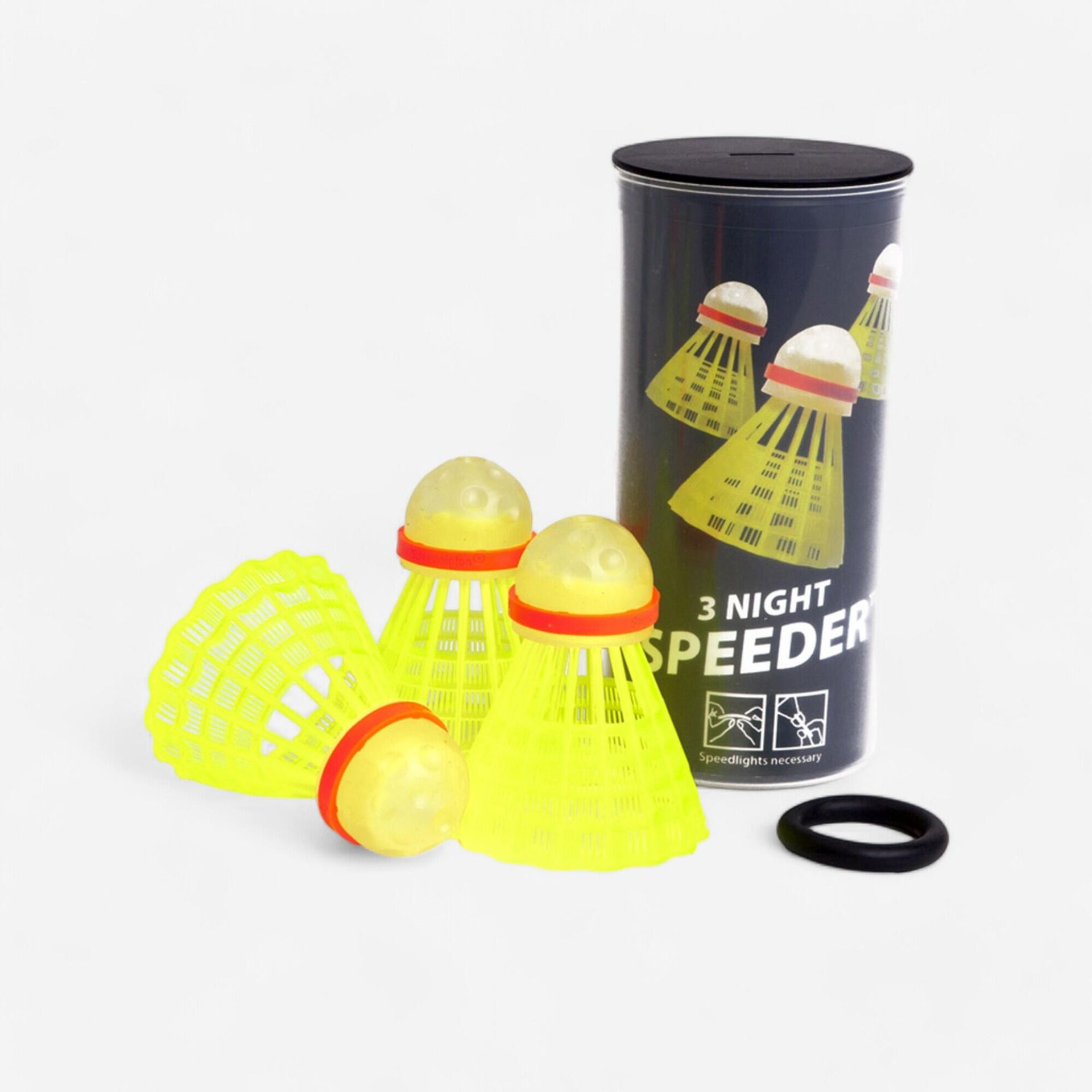 Speedminton Trójpak Speeder Night Tube 400224