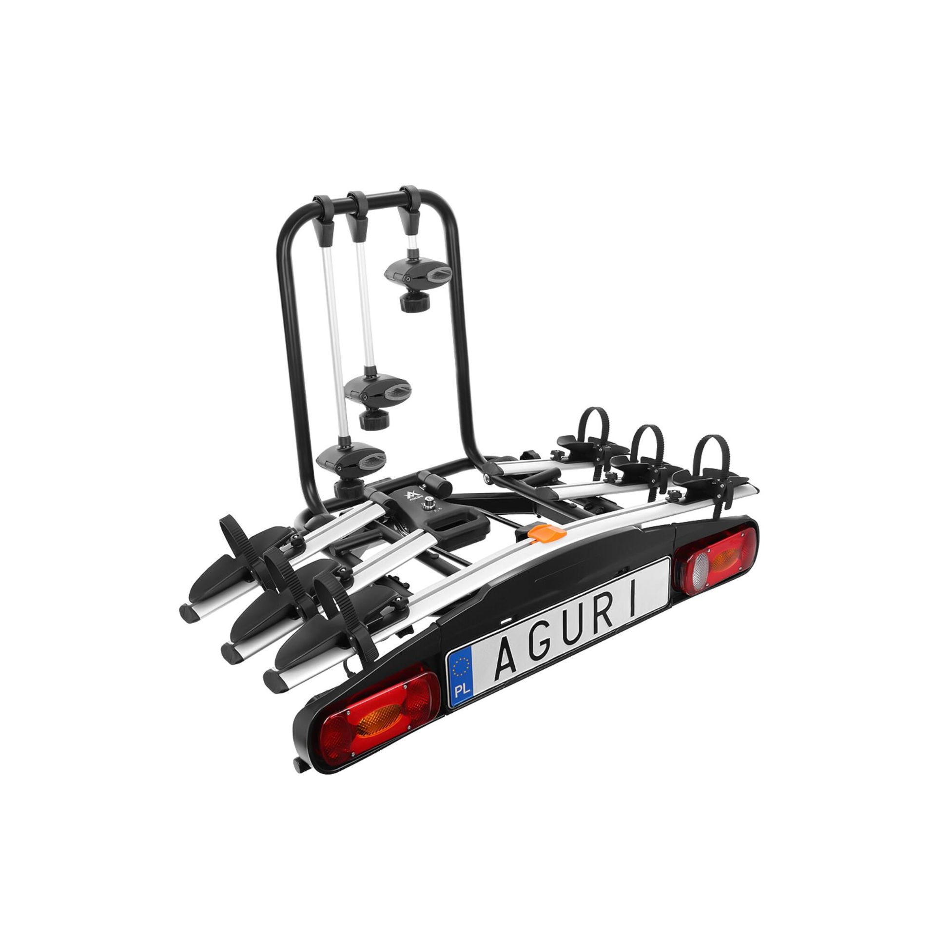 Aguri Active Bike 3 Silver Platforma do przewozu 3 rowerów AGU50514