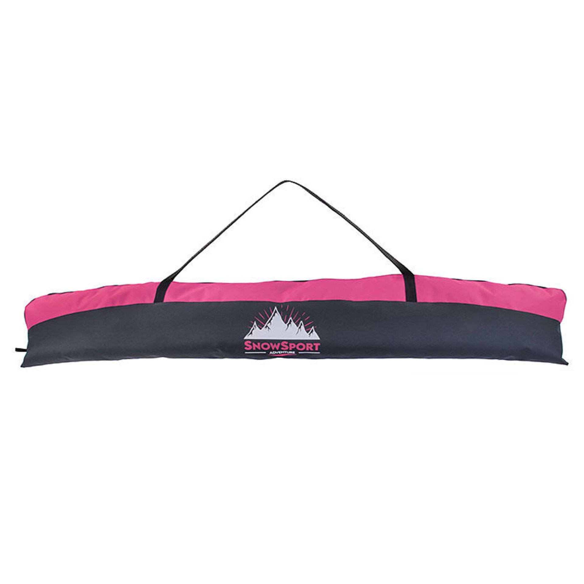 Pokrowiec na narty Snowsport Ski Bag Pink 6in1