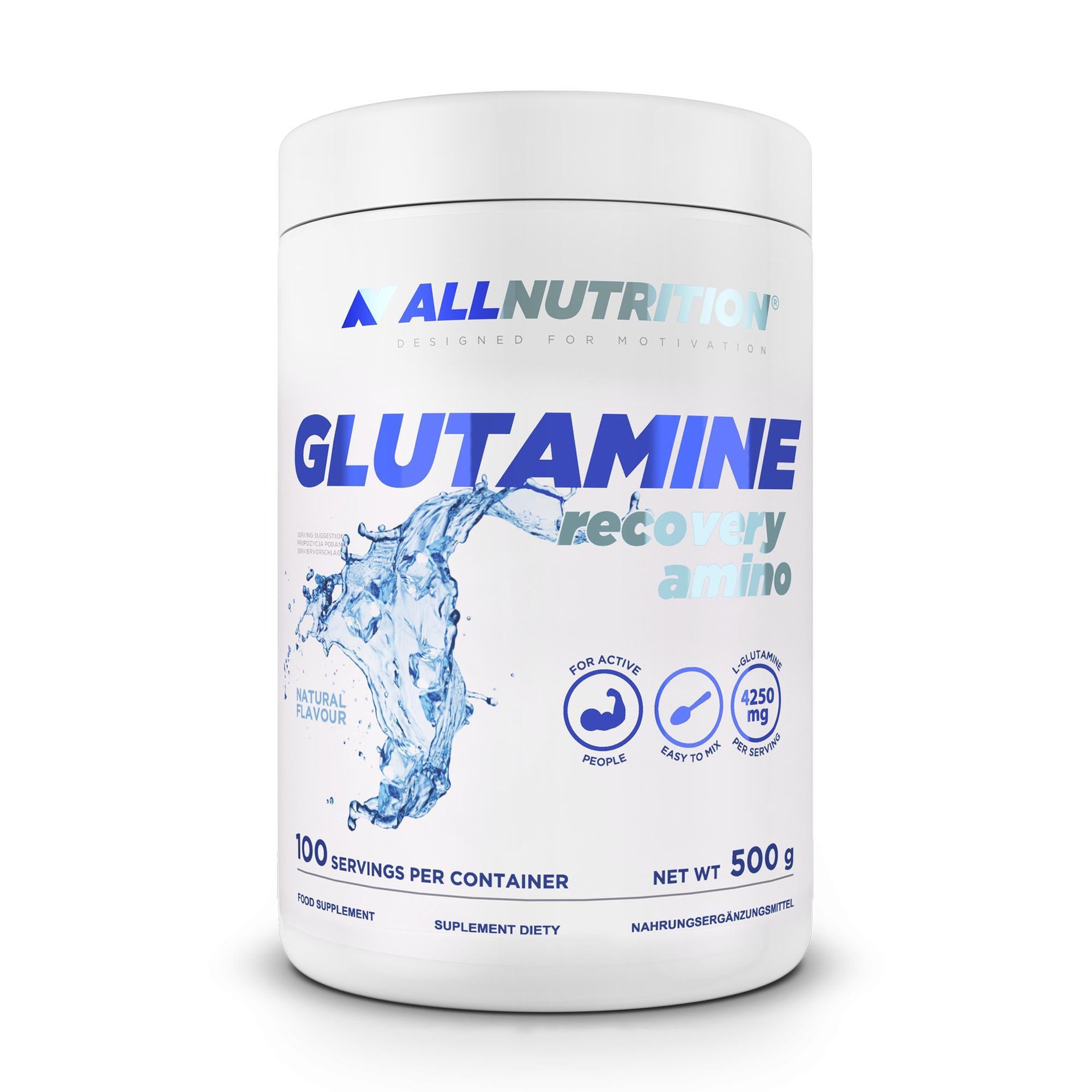 ALLNUTRITION Glutamina GLUTAMINE 500 g NATURAL unisex 5902837702698