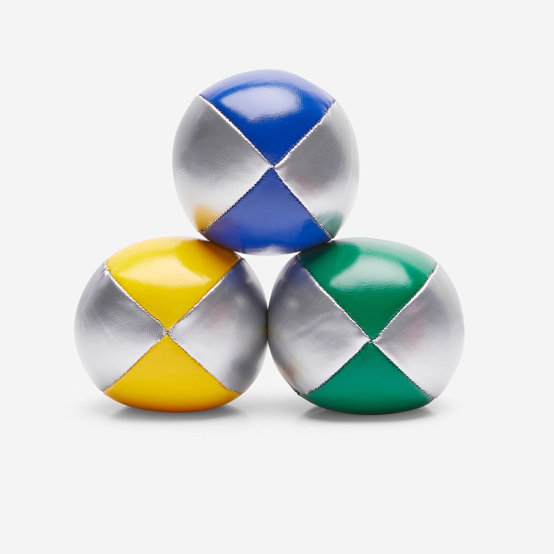 3 piłki do żonglowania 55 mm / 60 g z woreczkiem