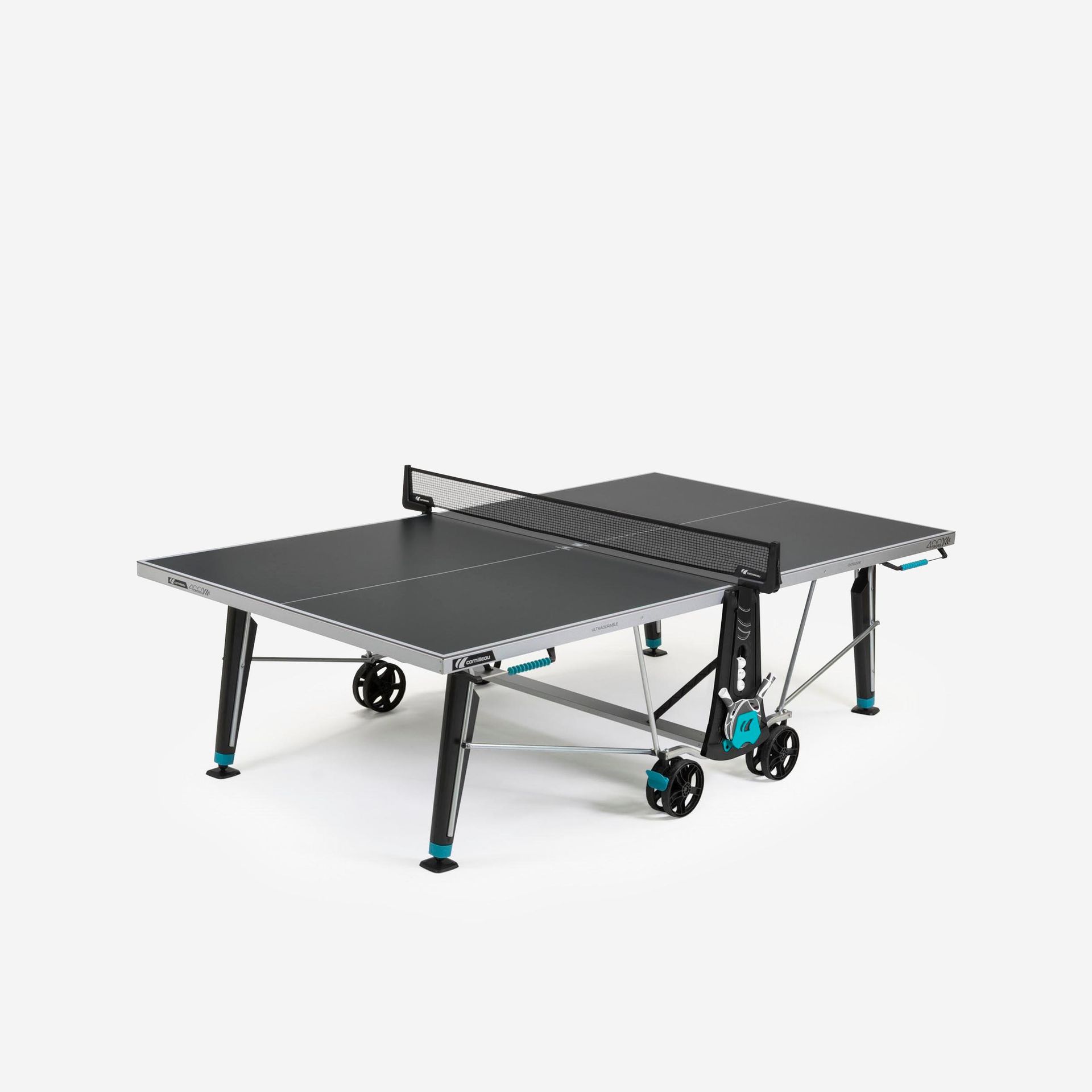 Stół tenisowy CORNILLEAU 400X OUTDOOR Szary 115303 Płać mniej za zakupy u nas - (22)266 82 20 Zapraszamy :)