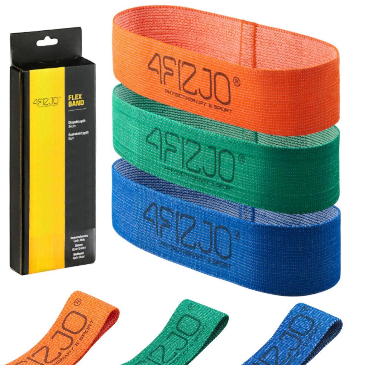 Zestaw 3 taśm materiałowych FLEX BAND