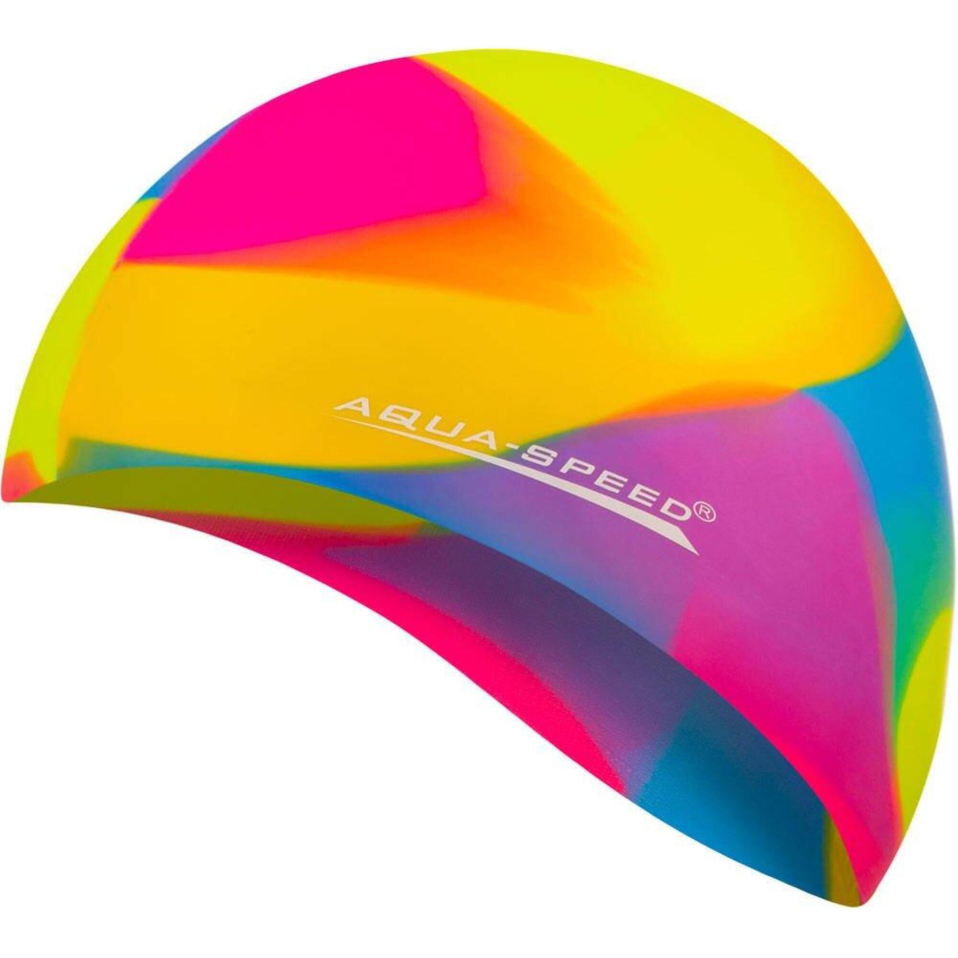 Aqua Speed Czepek pływacki, Bunt, czarno-biały
