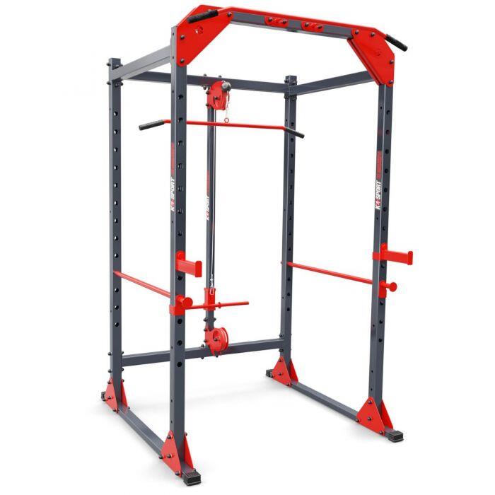 Wielofunkcyjny klatka Rack K-Sport KSSL025/2 z wyciągiem