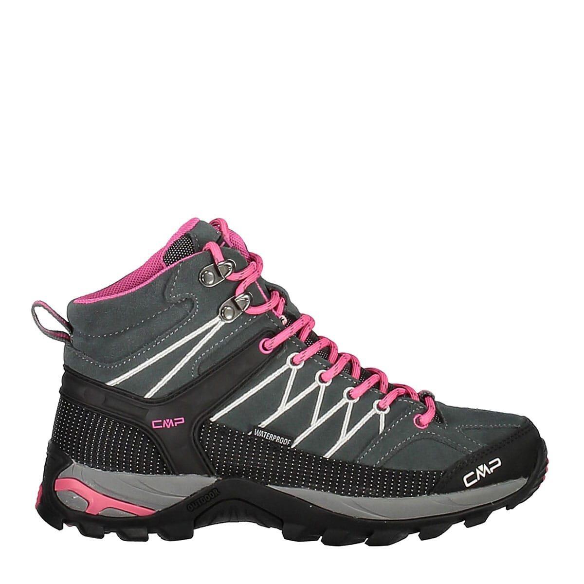 CMP Campagnolo Campagnolo Rigel WP Buty trekkingowe Mid Kobiety, szary/różowy EU 38 2021 Trapery turystyczne 3Q12946-103Q-38