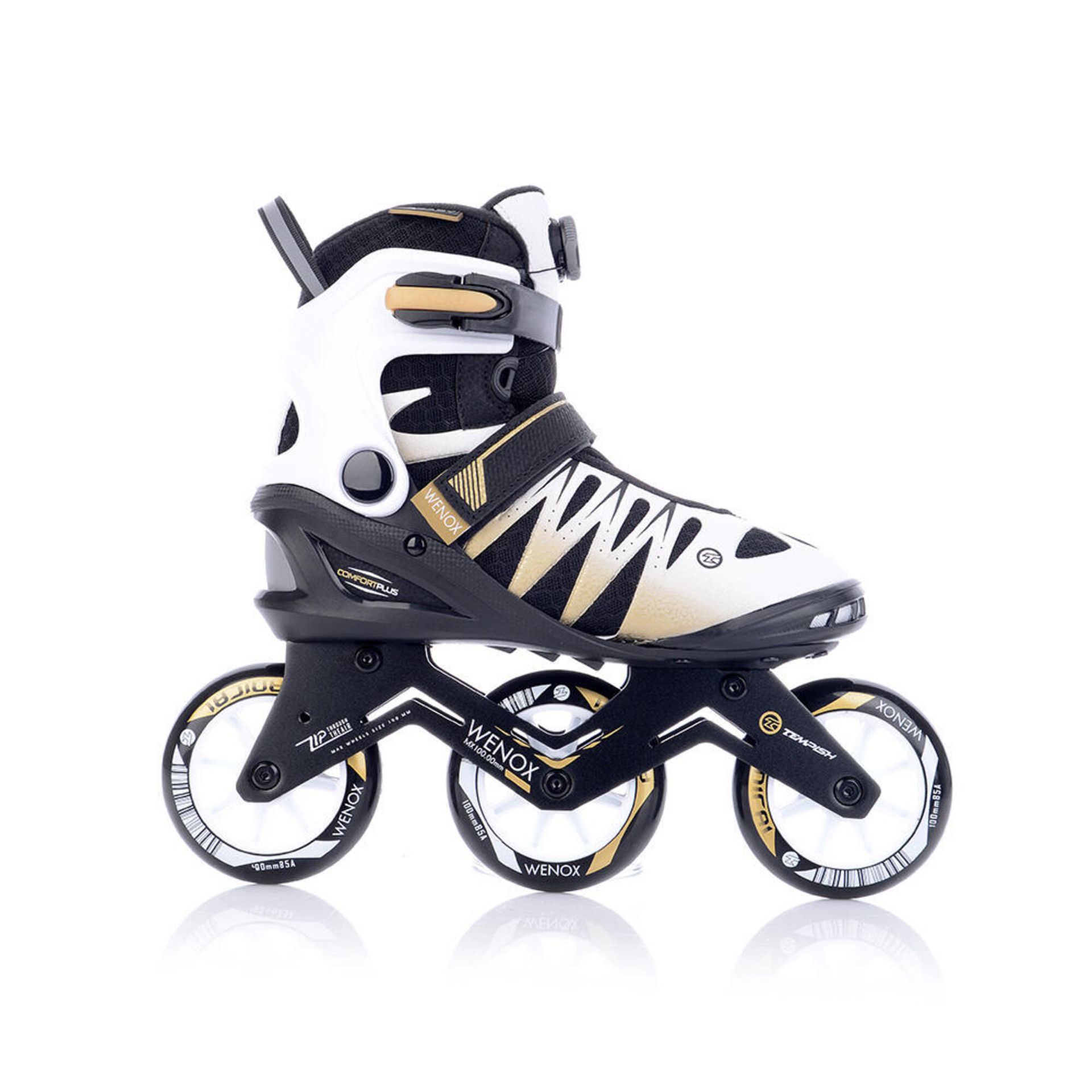 Rolki fitness damskie WENOX TOP LADY 100mm TEMPISH White - 37