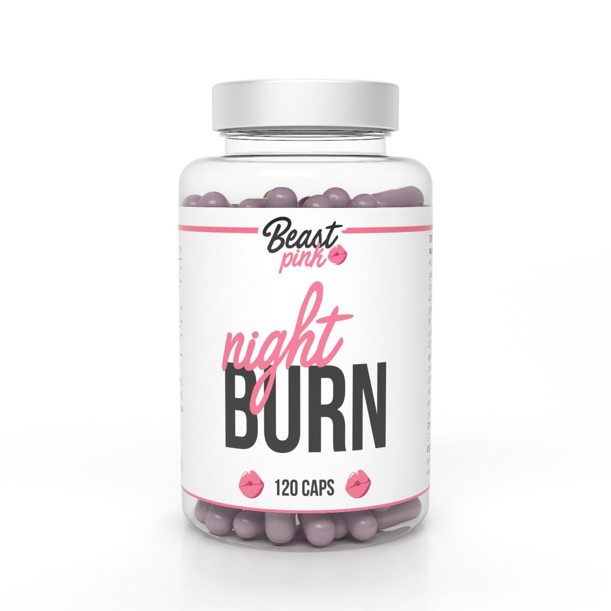 BeastPink Spalacz tłuszczu Night Burn 120 kaps