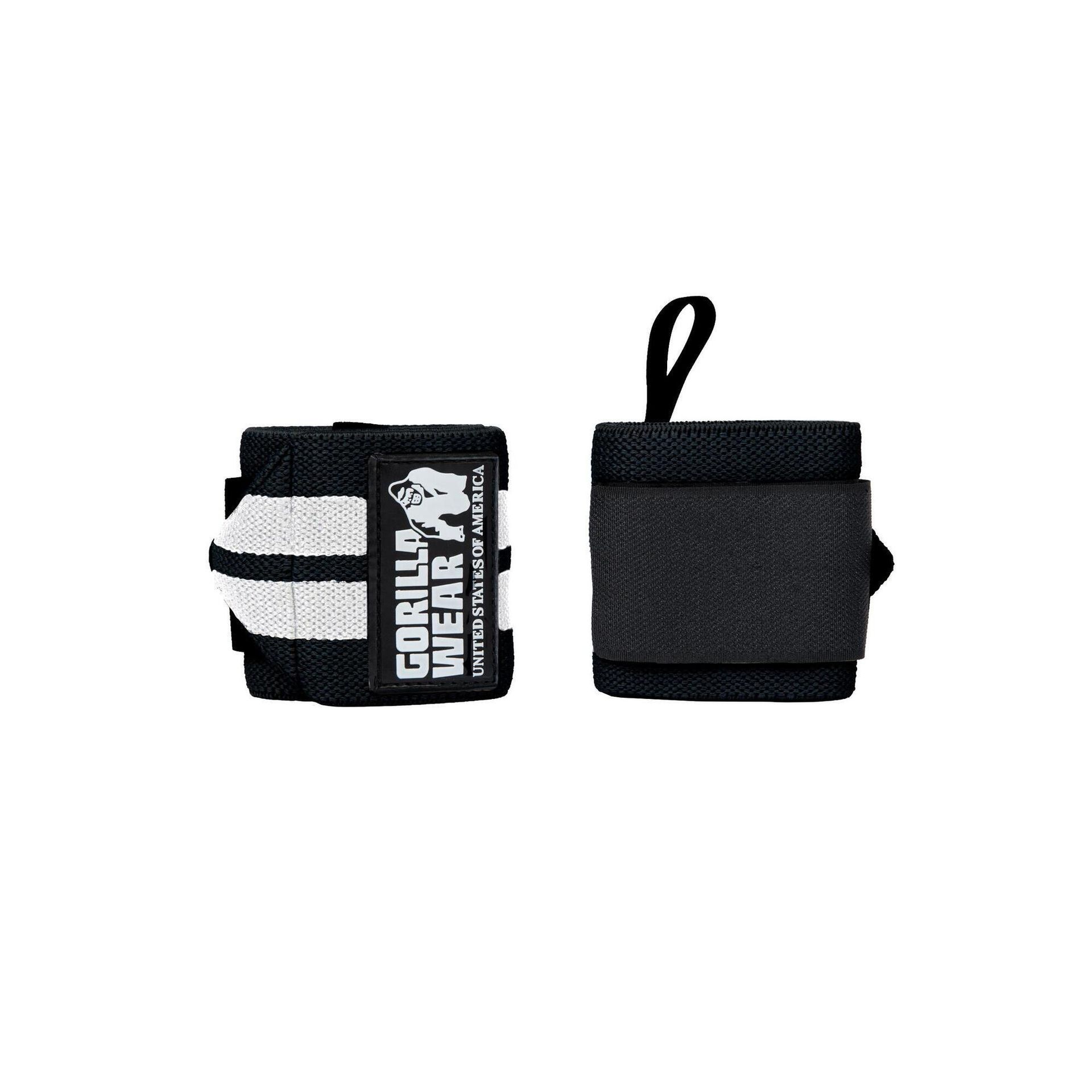 Taśmy na nadgarstki do podnoszenia ciężarów Gorilla Wear Wrist Wraps Pro