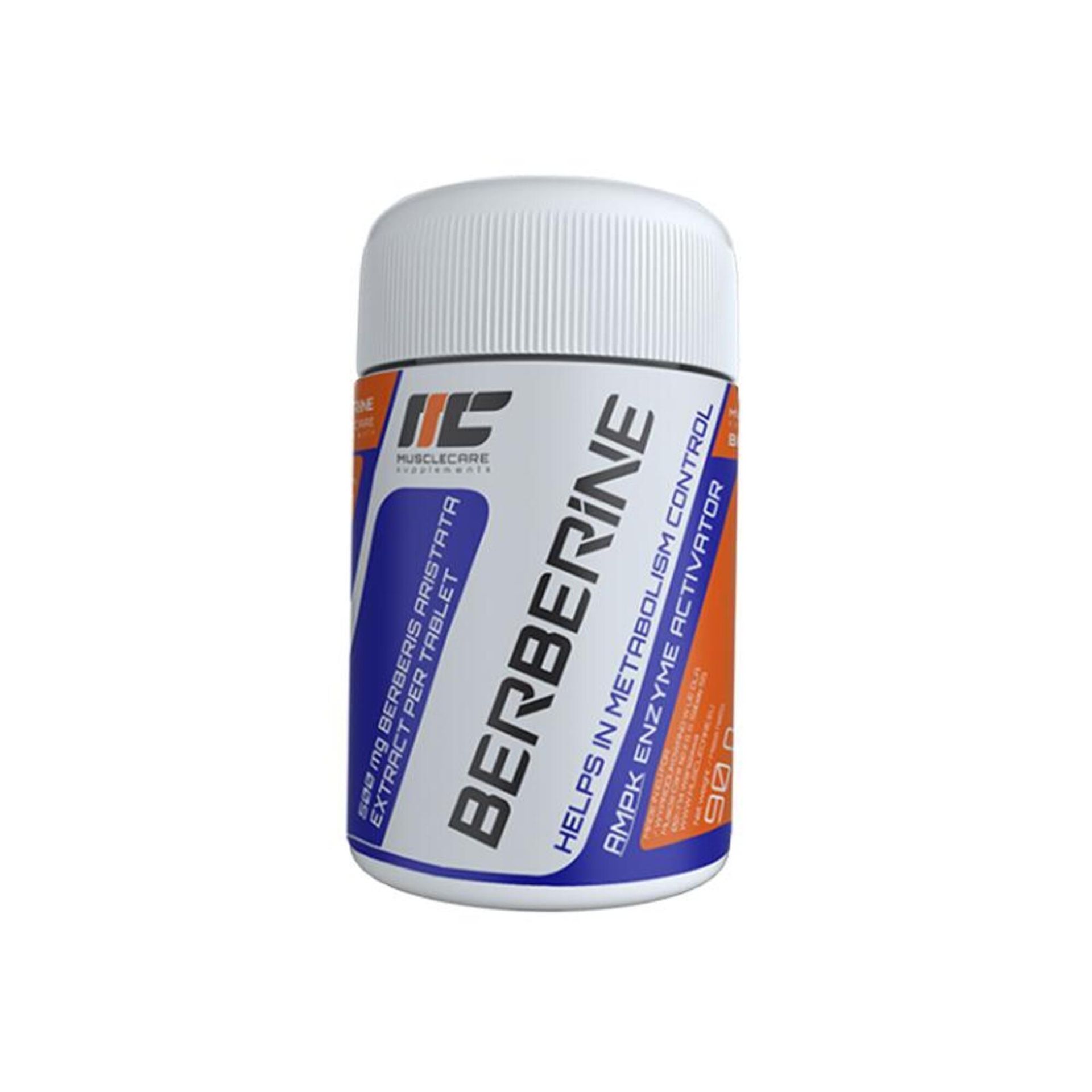 Real Pharm Muscle Care Berberine, 500 mg, 90 tabletek