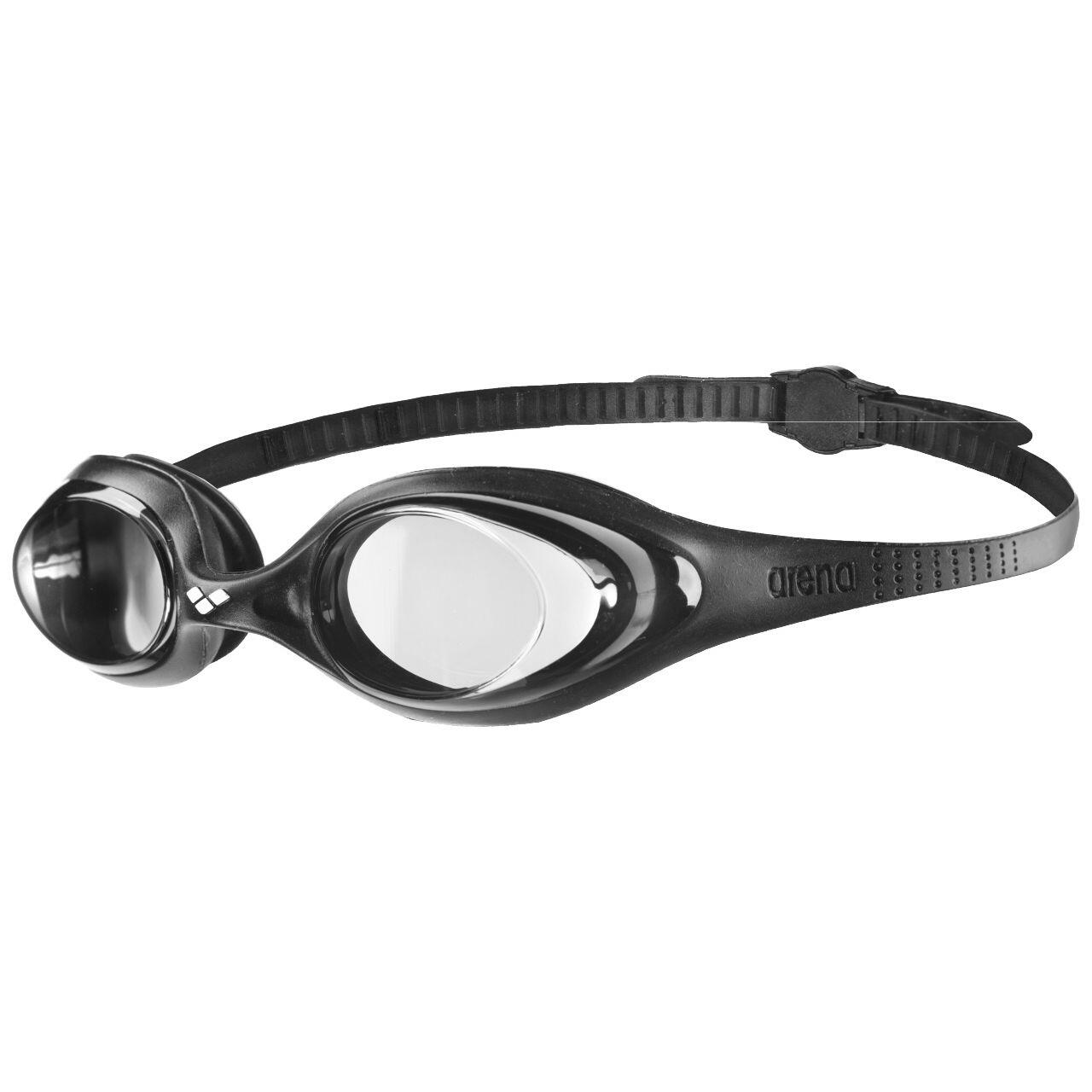 Arena Spider Okulary pływackie, clear-black-black 2020 Okulary do pływania 000024-155-