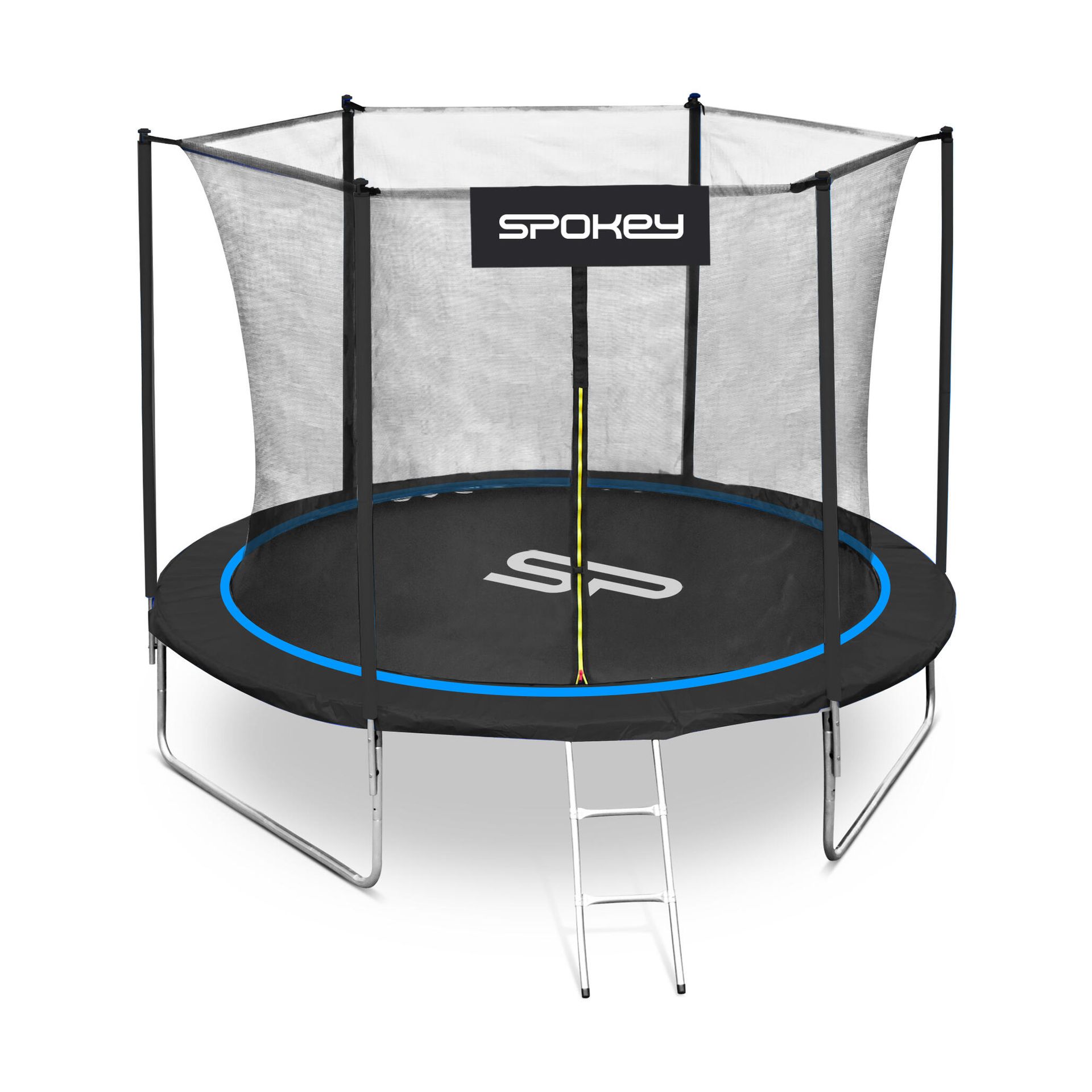 Spokey Jumper -Trampolina niebieska 252 CM