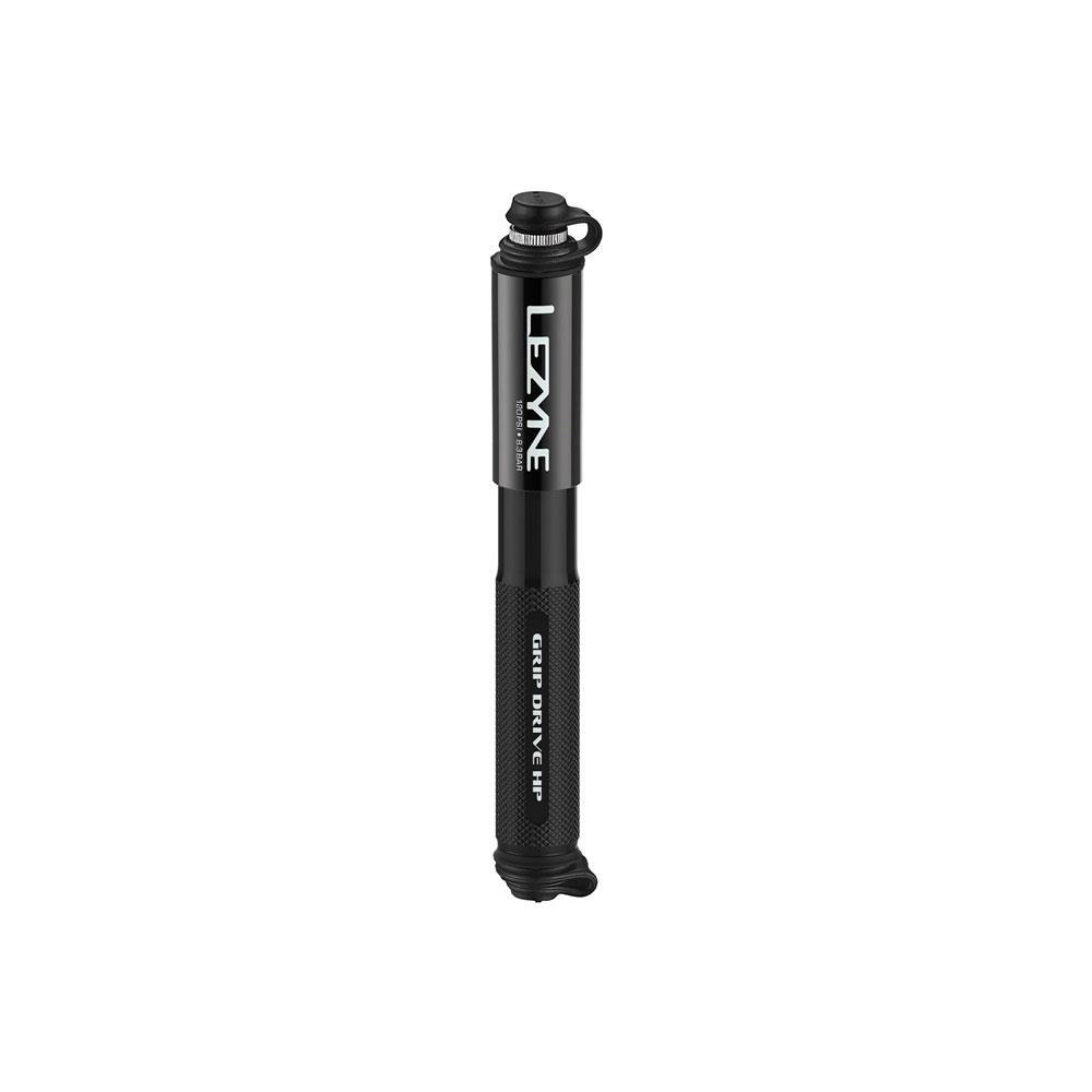 Lezyne Grip Drive HP Mini Pump S, black 2021 Mini pompki 452100033