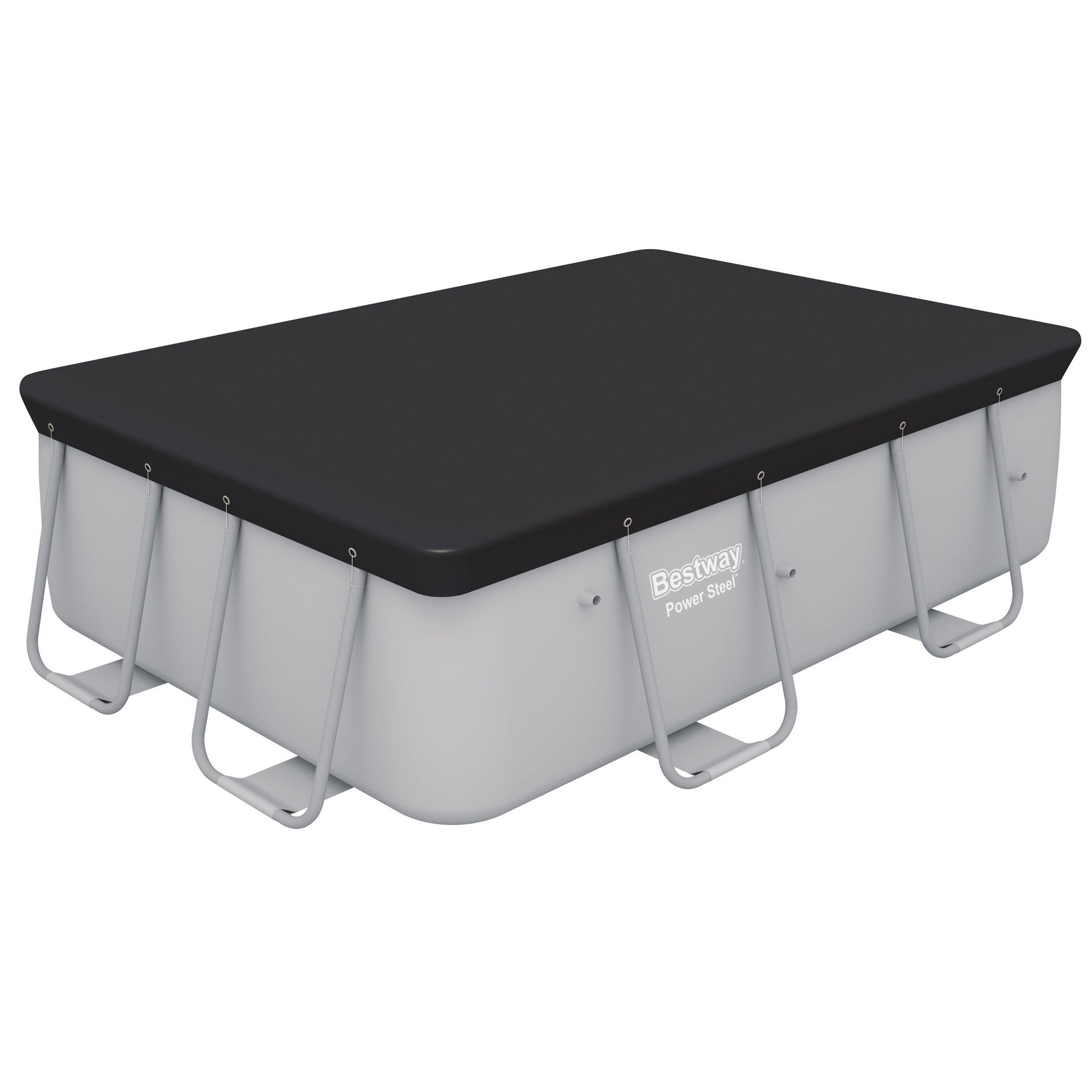 Bestway PRZYKRYCIE NA BASEN POWER STEEL 282X196X84CM 58442) zakupy dla domu i biura 58442