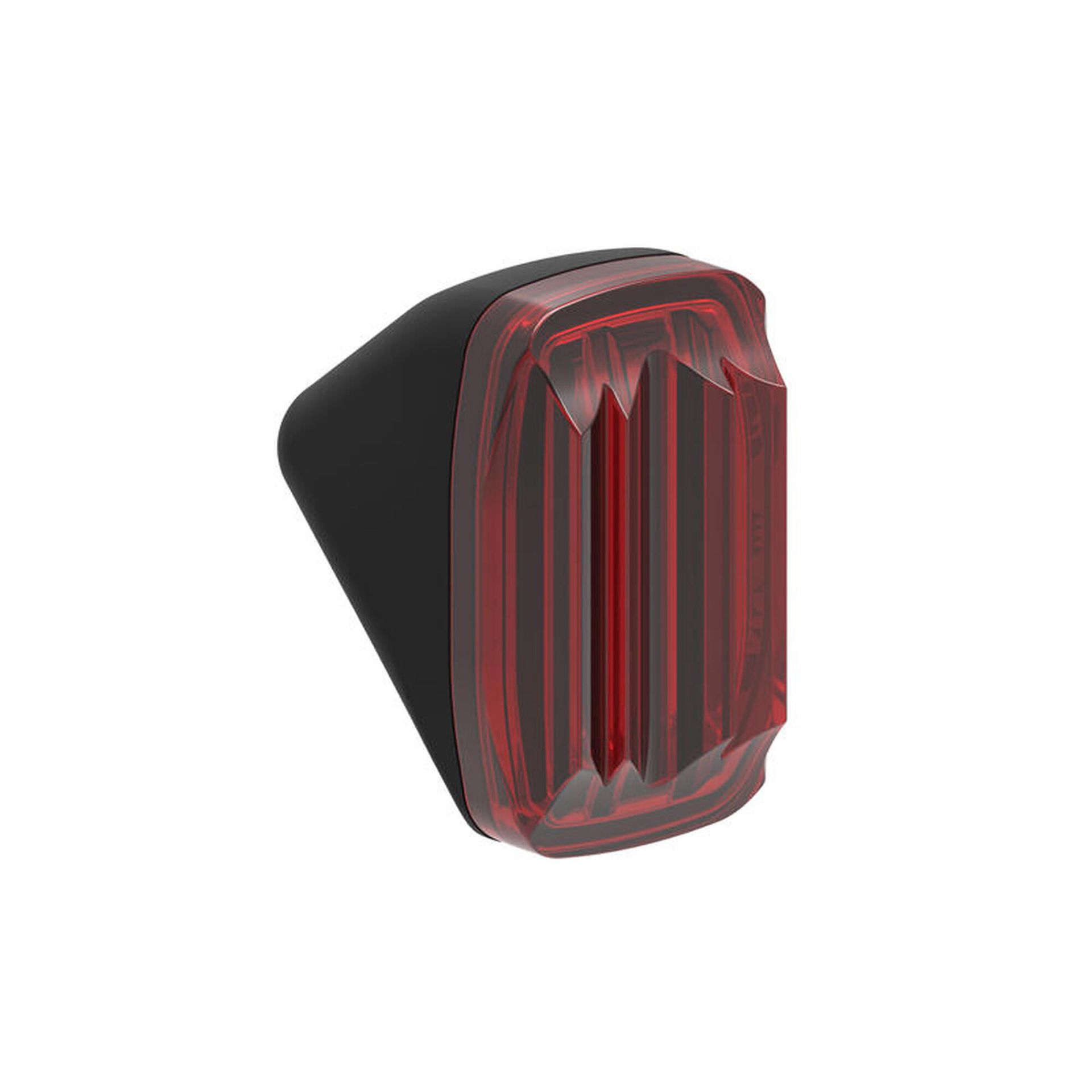 LEZYNE Fender STVZO czarno-błyszczące czerwone światło, 1 LED ERFNDST-V1 oświetlenie roweru elektrycznego, m (1-LED-ERFNDST-V1)