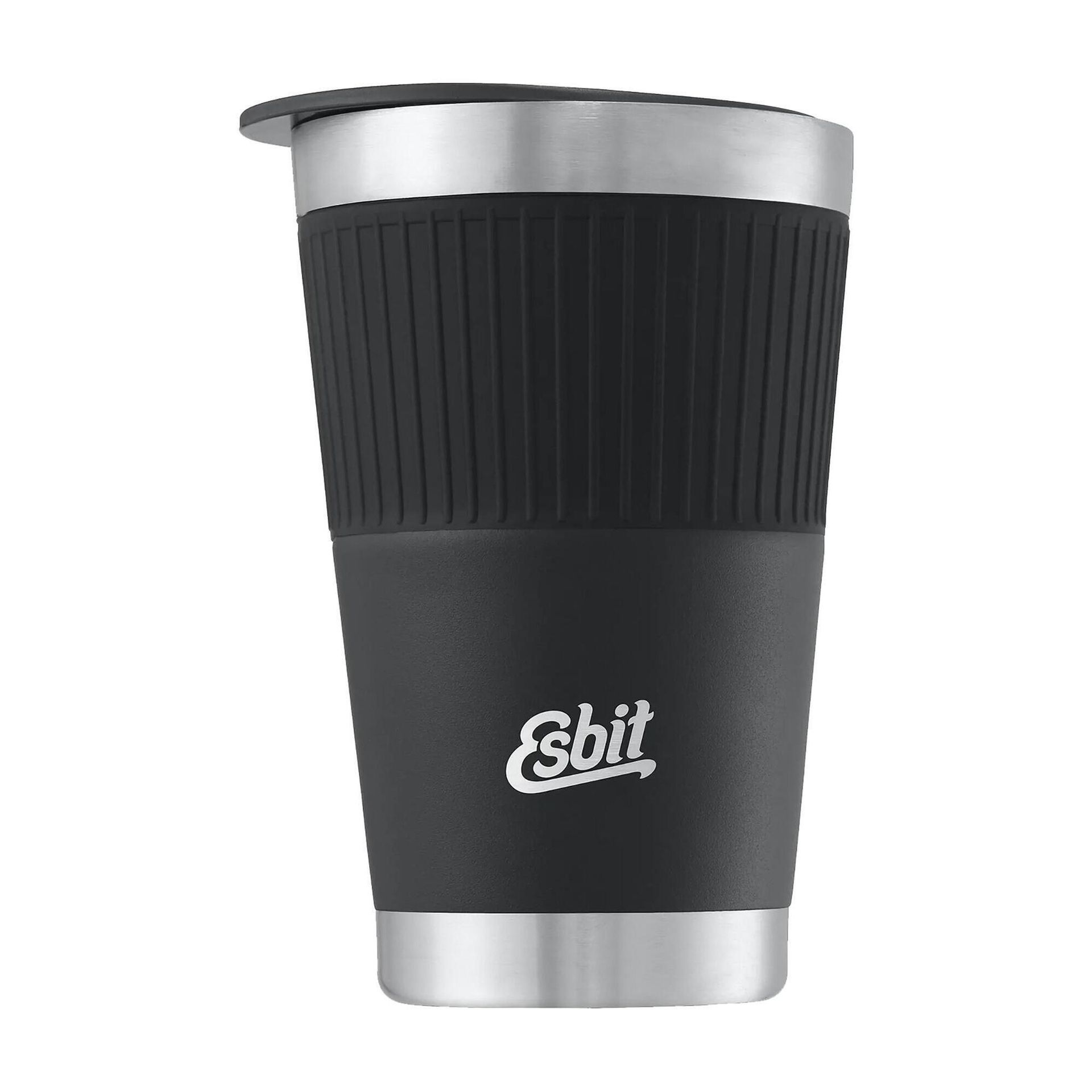 Esbit - Kubek termiczny Sculptor Tumbler Thermo Mug - 550ml - Czarny - TBL550SC-SL-BK