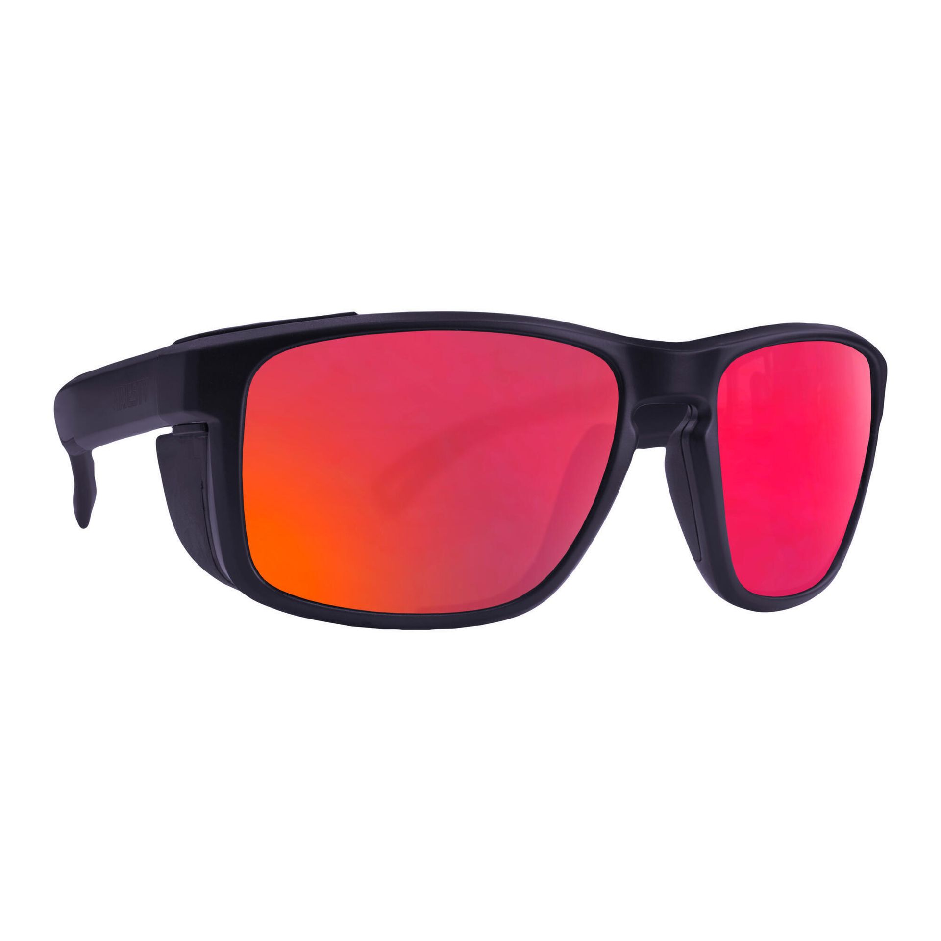 Okulary przeciwsłoneczne MAJESTY Vertex black / polarised red ruby
