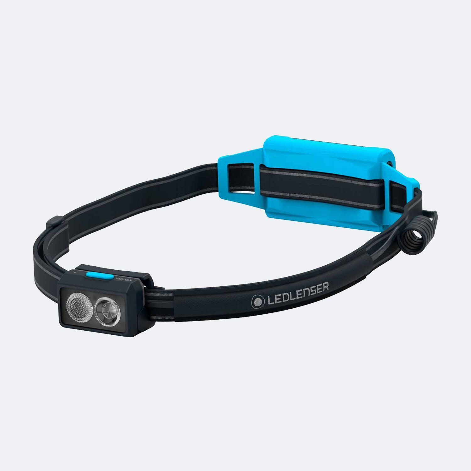 Latarka czołowa Ledlenser Neo 5R Black/Blue - 600 lumenów (502716) T