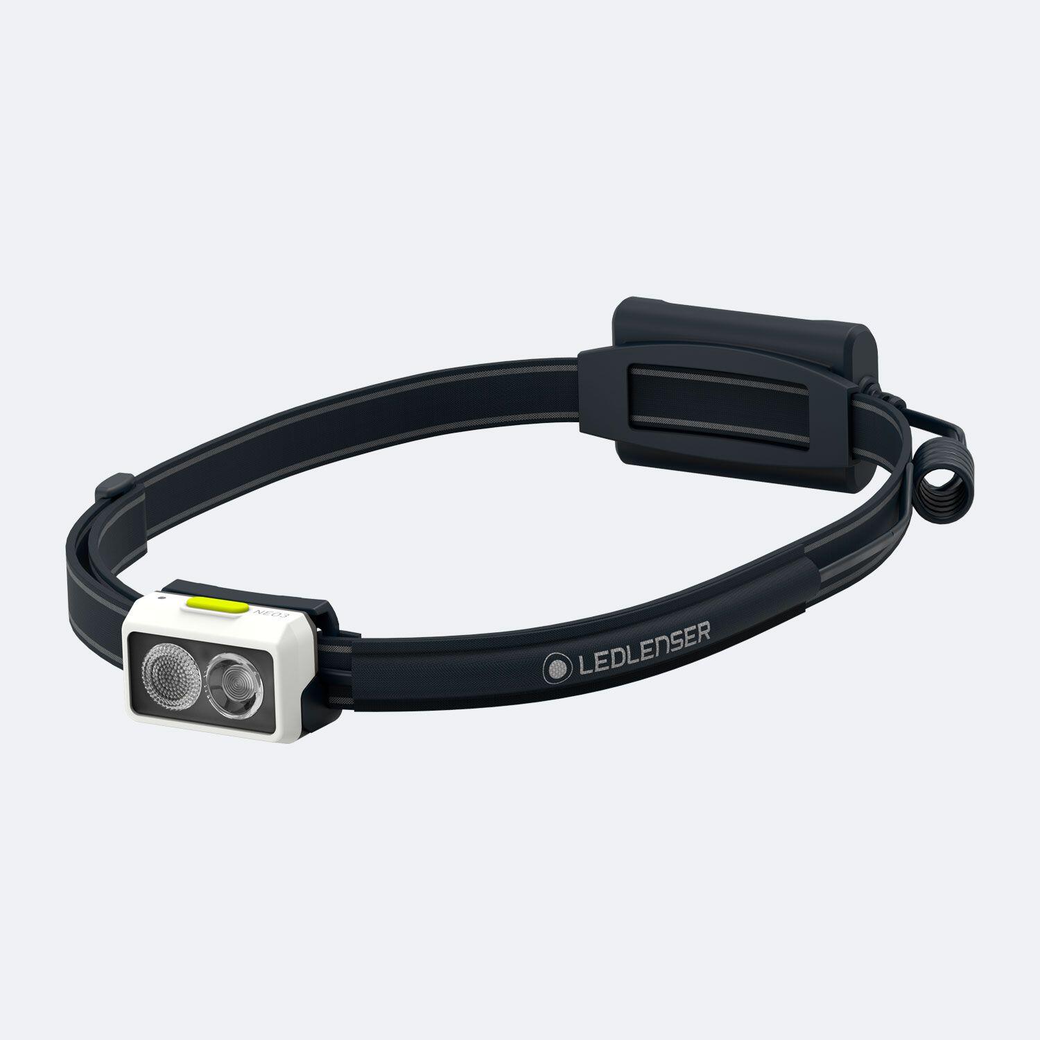 Latarka czołowa Ledlenser Neo 3 White/Lime - 400 lumenów (502719) T