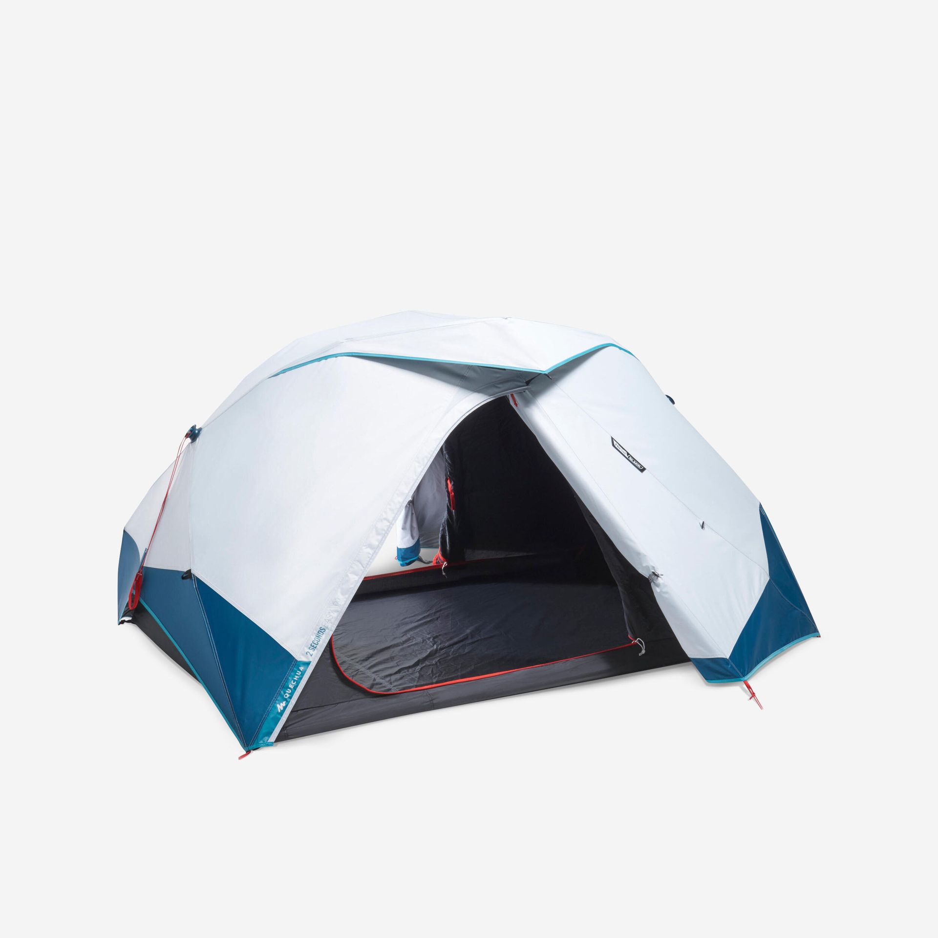 QUECHUA Namiot kempingowy 2 SECONDS EASY - FRESH&BLACK - 2-osobowy