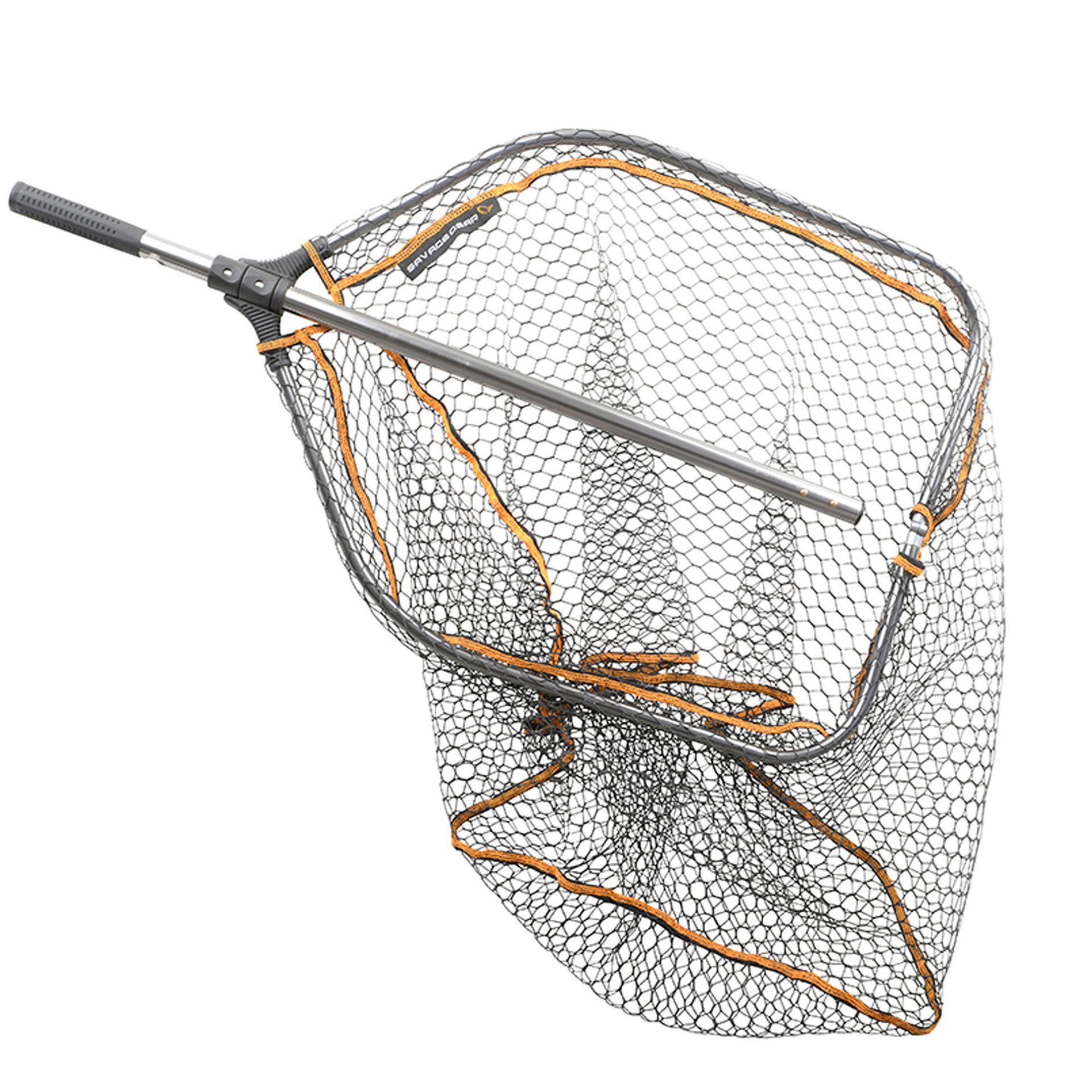 Savage Gear Savage Gear Pro Folding Rubber Large Mesh Landing Net L