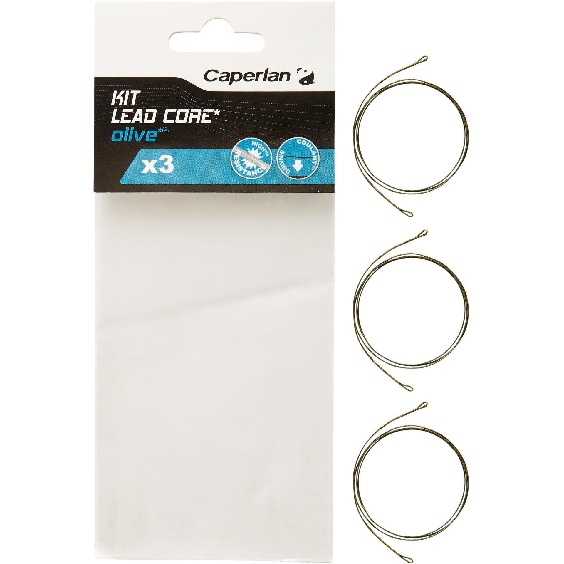 CAPERLAN Akcesorium karpiowe Lead Core oliwkowy Unisex
