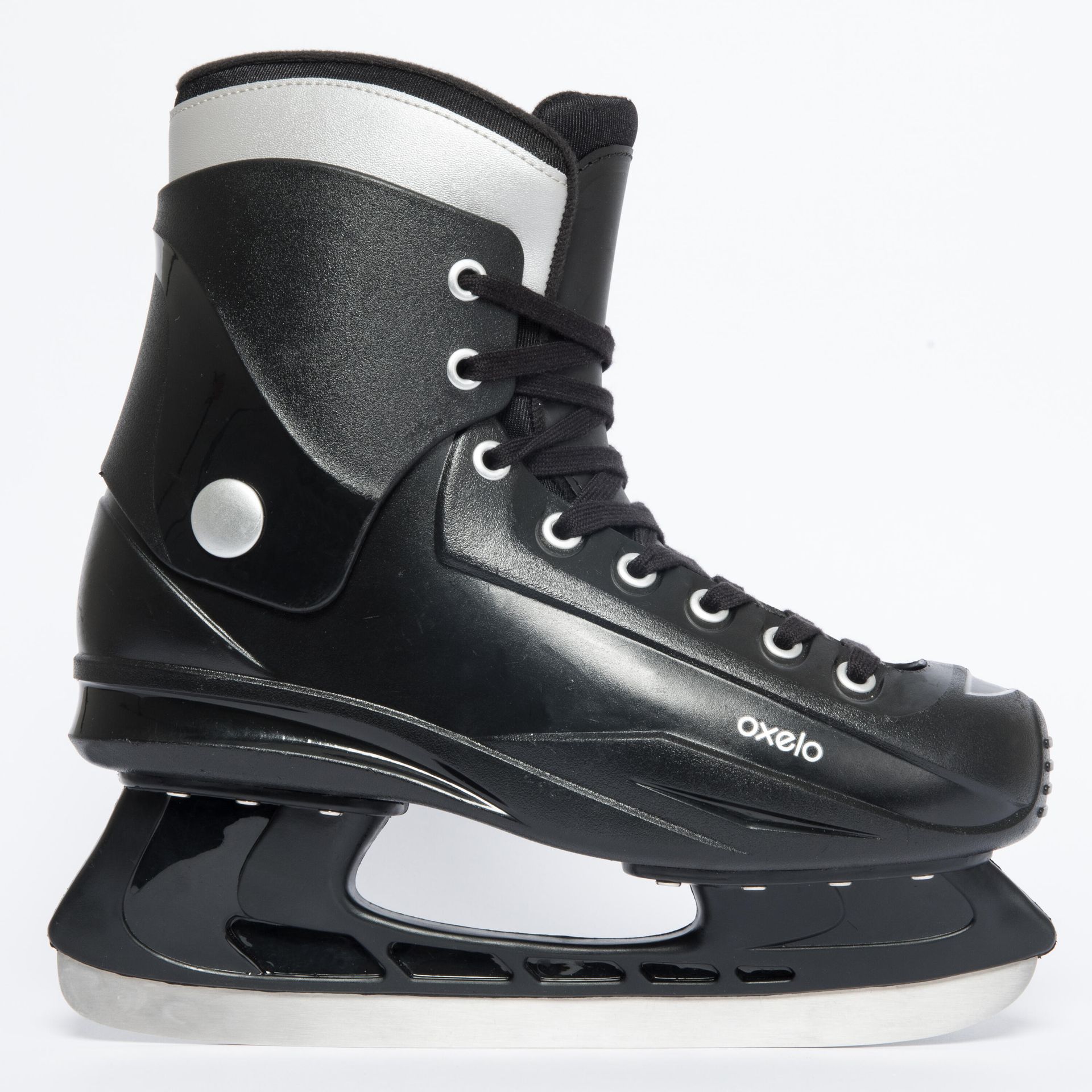 Łyżwy męskie hokejowe lekkie Fit Black 45