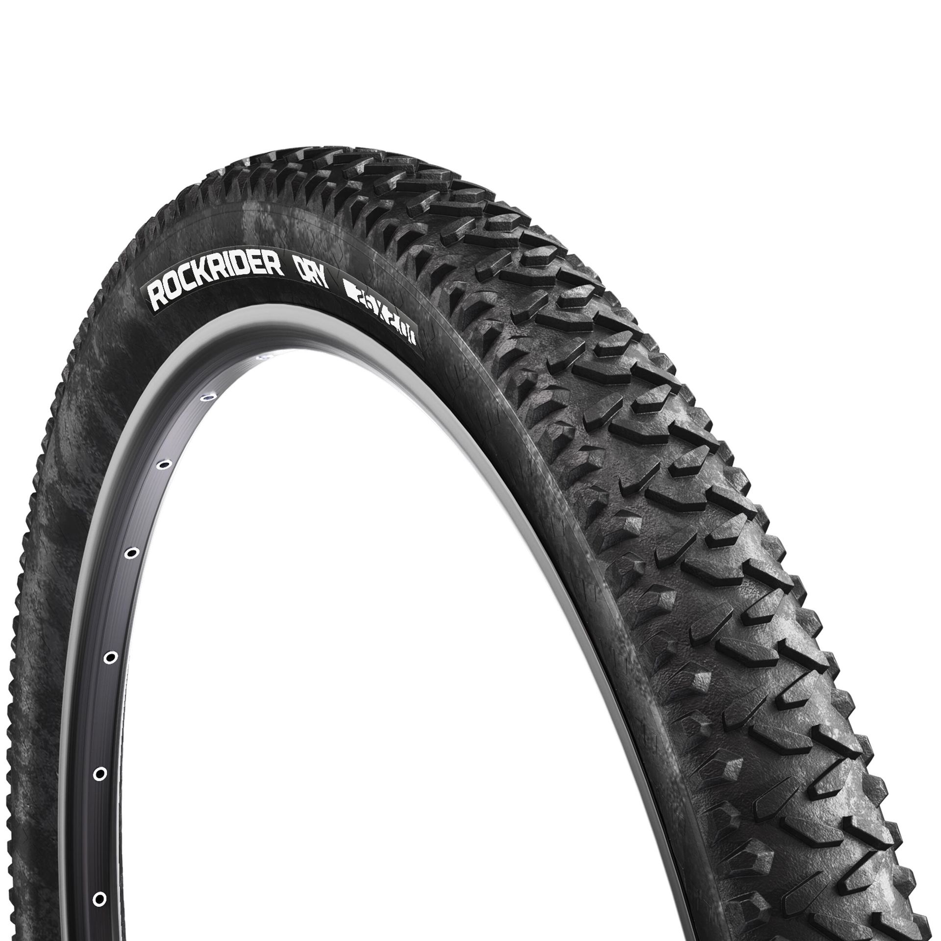 BTWIN Opona rowerowa MTB DRY1 26x2,00 ze sztywną stopką / ETRTO 50-559
