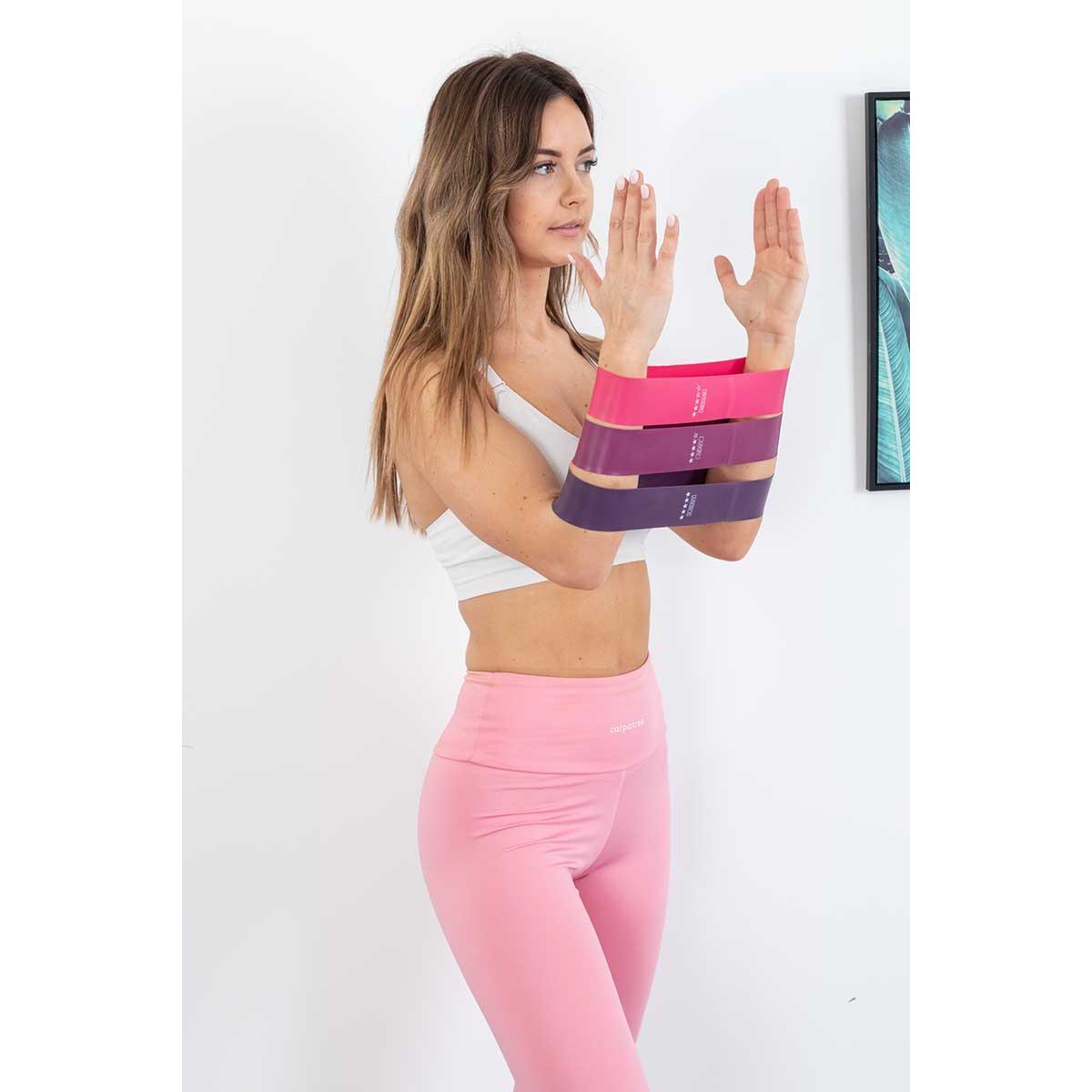 EB FIT Zestaw gum do ćwiczeń fitness crossfit mini band 5w1 Eb fit 1028859