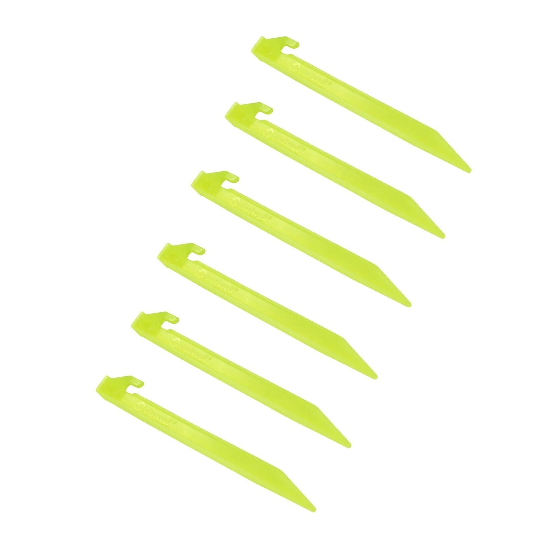 Outwell Guyline Peg Plastic 6 Pieces 2020 Szpilki i śledzie 650007