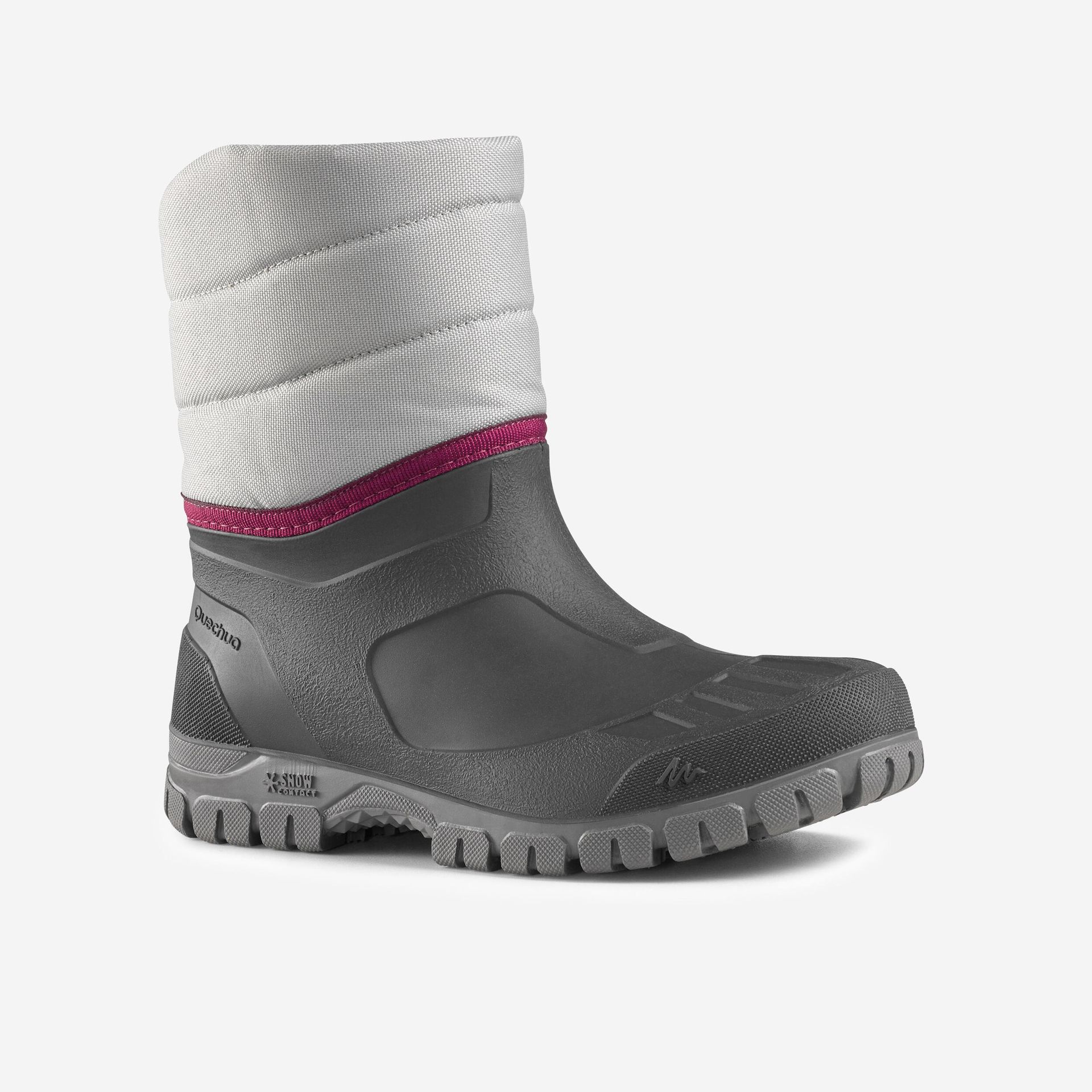 QUECHUA Buty turystyczne WARM WTP - SH100 WARM - Mid damskie female