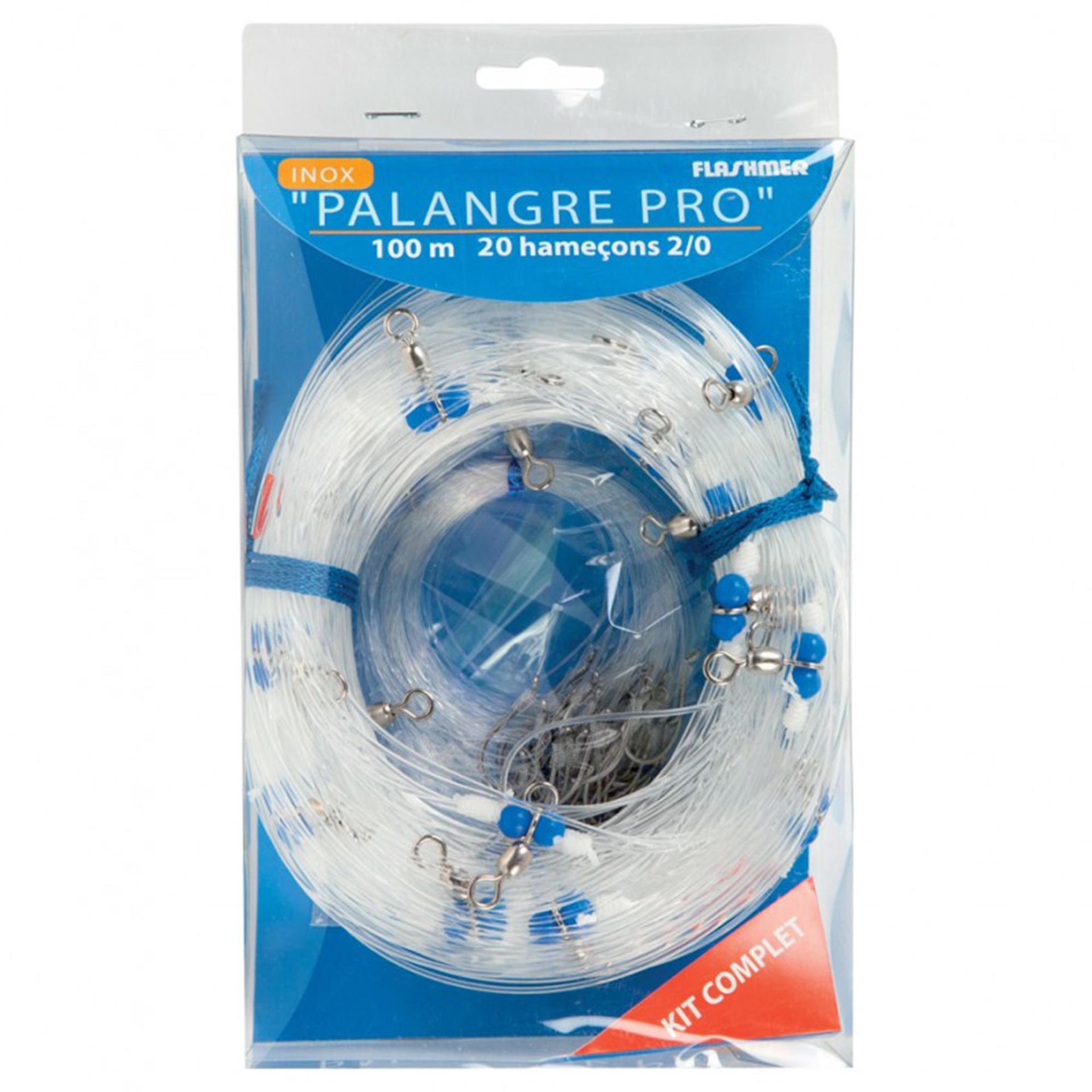 FLASHMER Zestaw PALANGRE PRO 100 M 20 H 2/0 Unisex