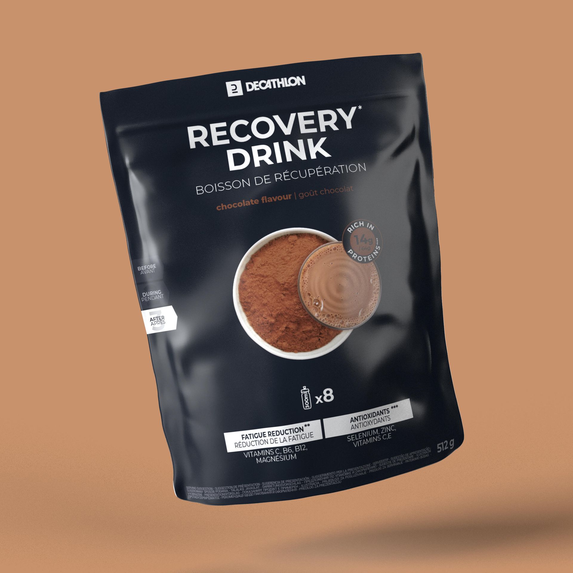 APTONIA Napój regeneracyjny w proszku RECOVERY DRINK czekoladowy 512 g 3583788277606