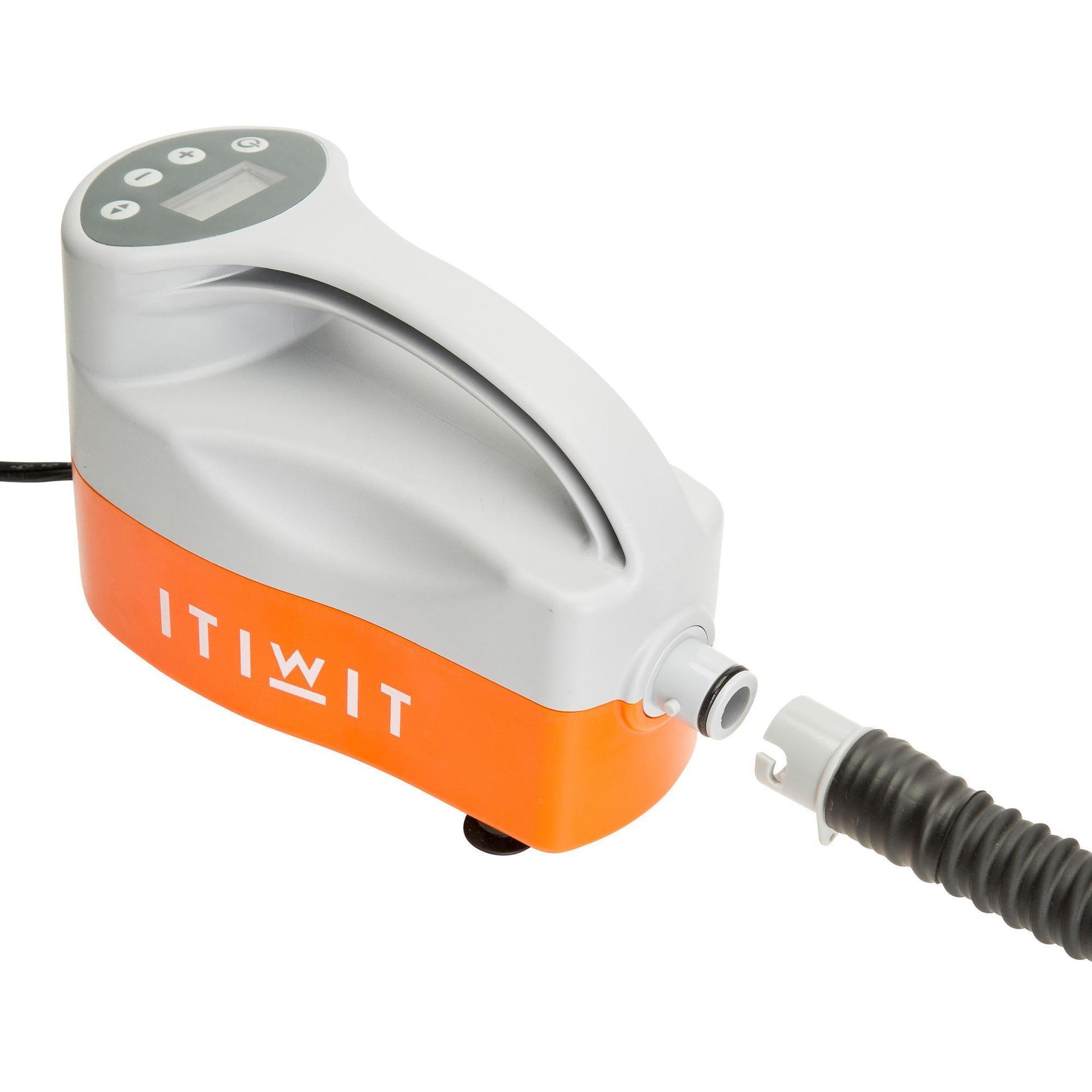 ITIWIT Pompka Elektryczna 0-15 Psi 12 V 15 A Do Stand Up Paddle / Kajaków Unisex