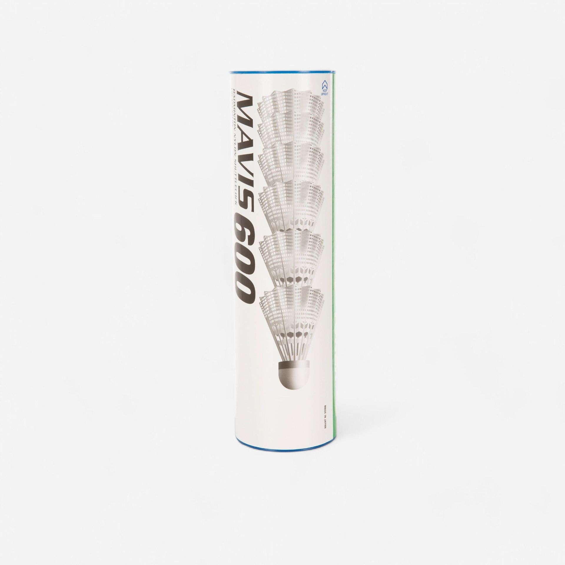 Yonex Mavis 600 piłki sprężynowy biały/niebieski, piłeczki, piłeczki z tworzywa sztucznego, badmintona Badminton ball, lotka do badmintona 251M600
