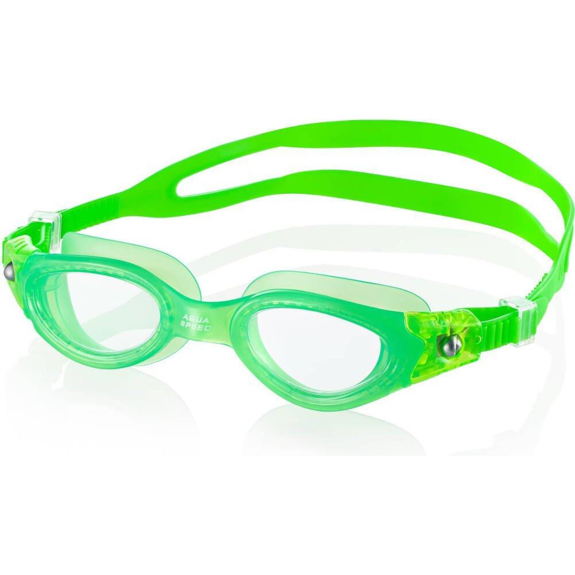 Aqua Speed AquaSpeed, Okulary pływackie, Pacific JR, zielone