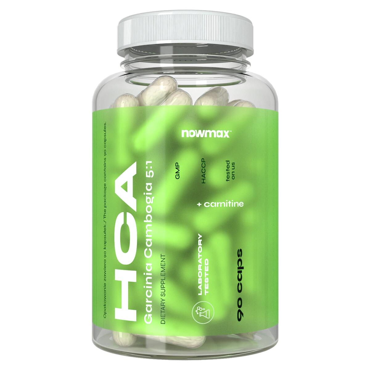 HCA Garcinia Cambogia 5:1 + Carnitine ECOMAX 100 kaps