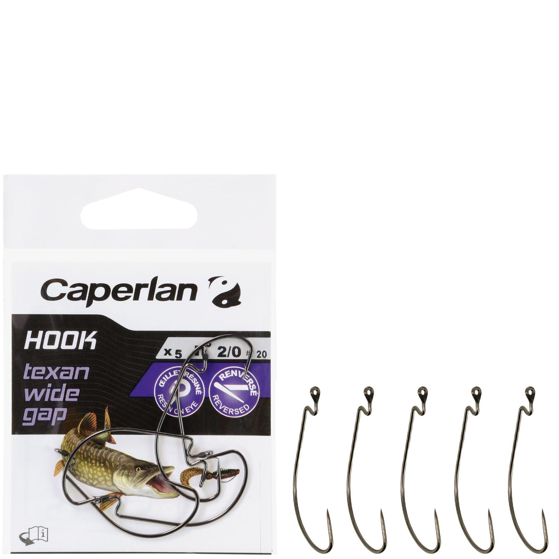 CAPERLAN Haczyk TEXAN WIDE GAP 2/0 Unisex
