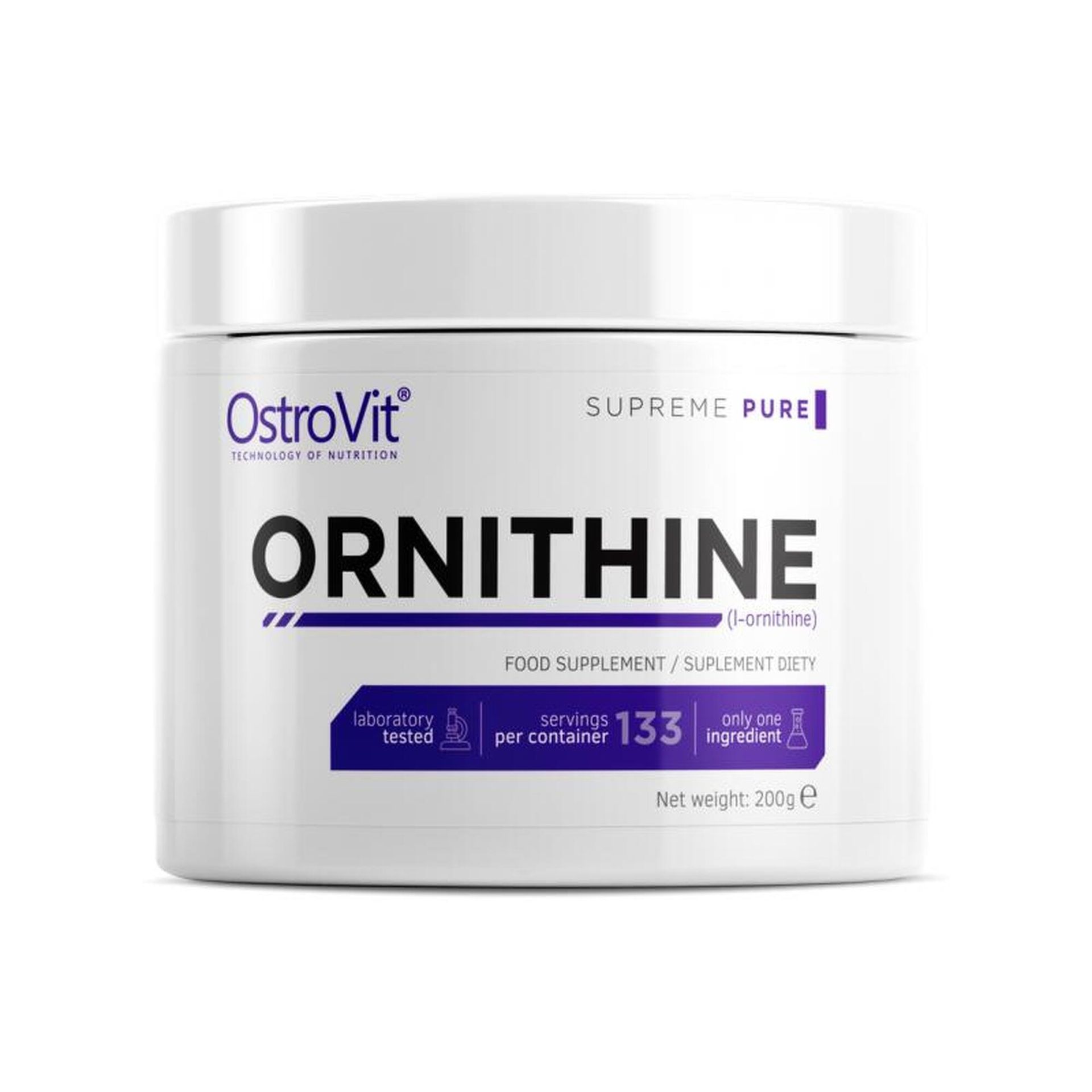 Ostrovit Supreme Pure Ornithine, naturalny, 200 g