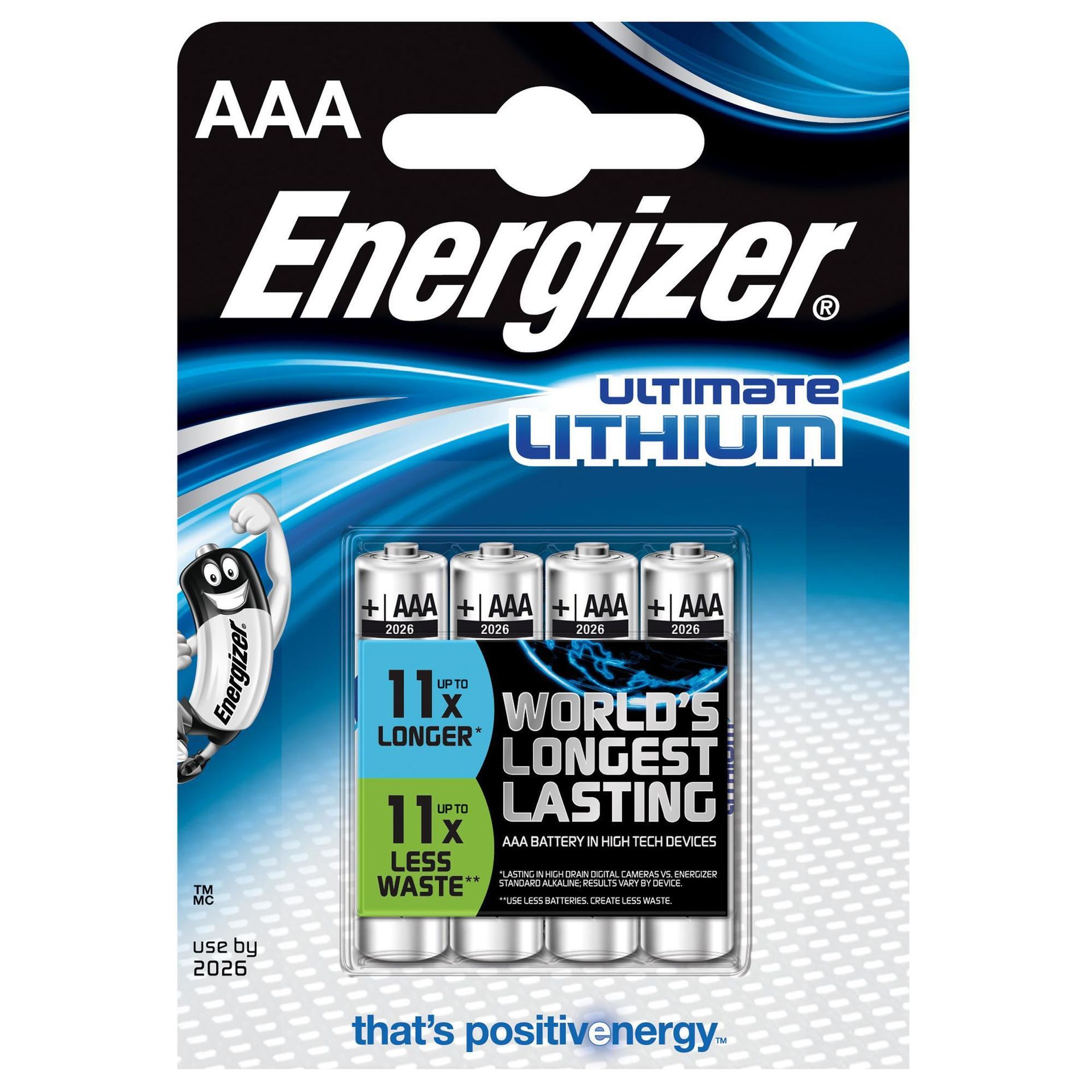 Energizer Group Polska Sp. z o.o. BATERIA LITHIUM AAA L92 /4 szt. 6352 (635233)