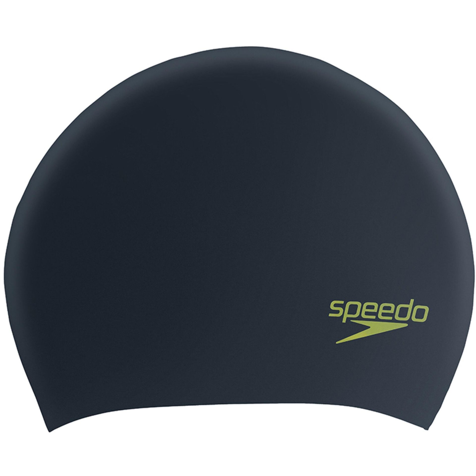 Speedo Long Hair Cap Kids, czarny 2022 Czepki pływackie 68-12809F952-UNI