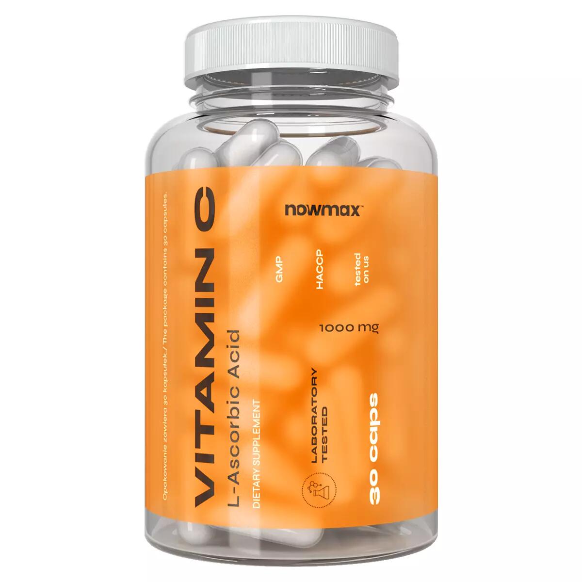 Ecomax Vitamin C 30KAP Witamina C 1000mg Odporność
