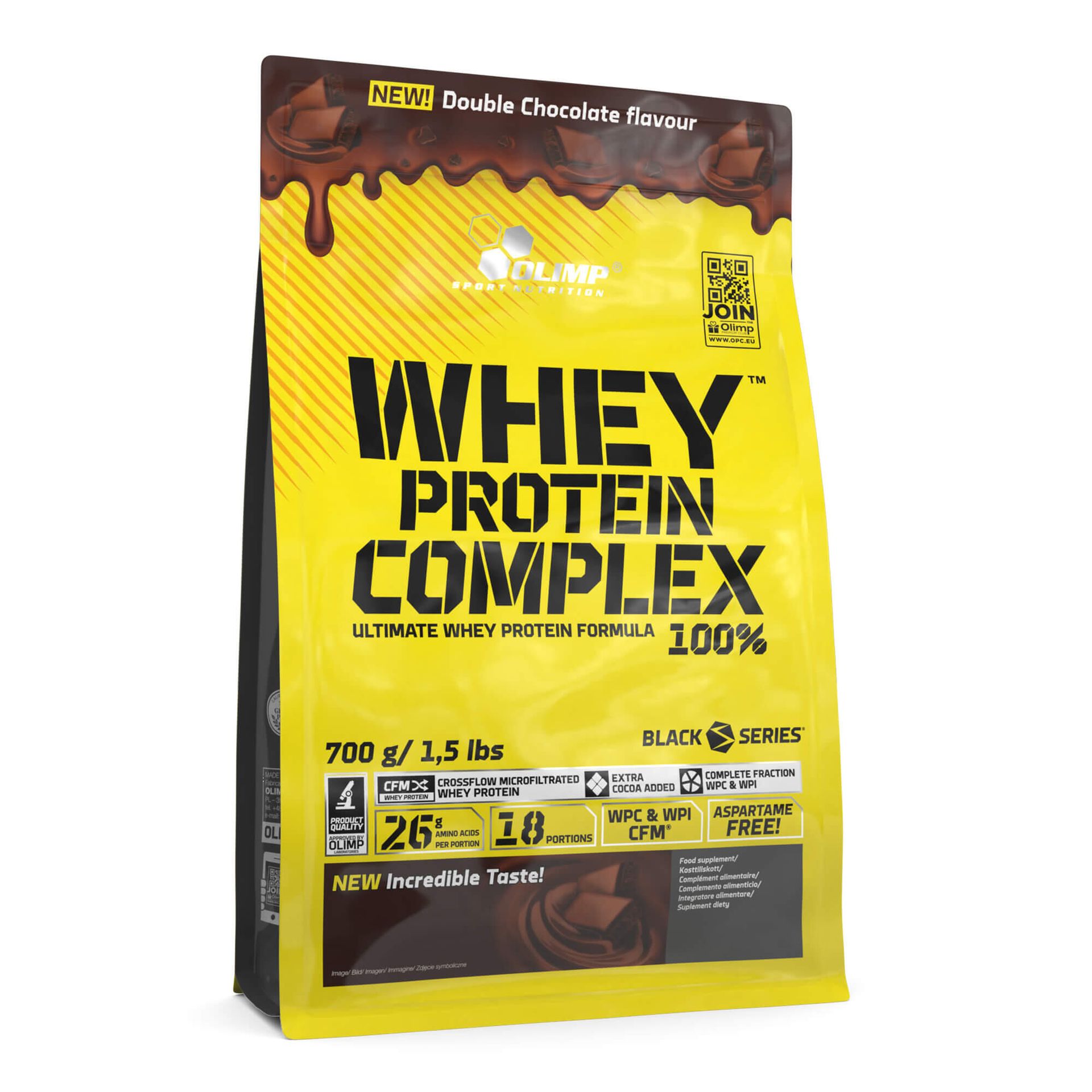OLIMP LABORATORIES Olimp Whey Protein Complex 100%, proszek o smaku czekolady, 700g