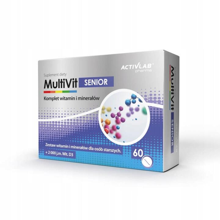 Witaminy i minerały MultiVit Senior Activlab Pharma