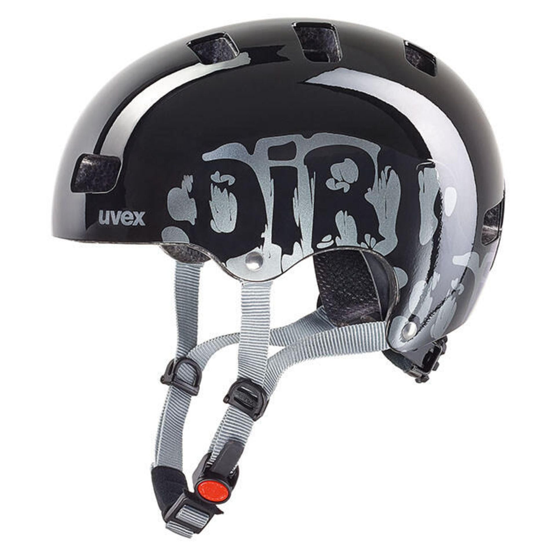 UVEX Uvex Kid 3 Rowerowy Kask Dziecięcy, Biały (Dirtbike Black), 5155 Cm, 4148190915